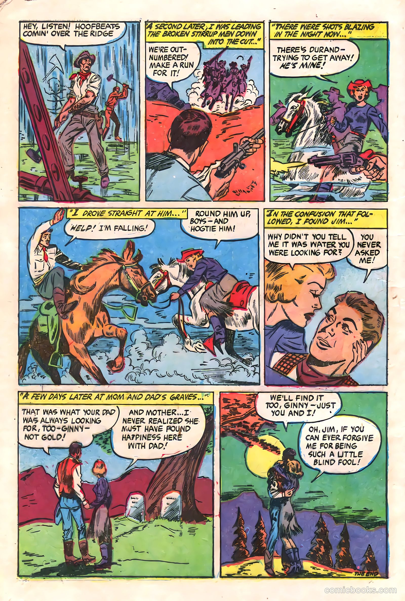 Cowgirl Romances #11 (1952) — page 12 of 36
