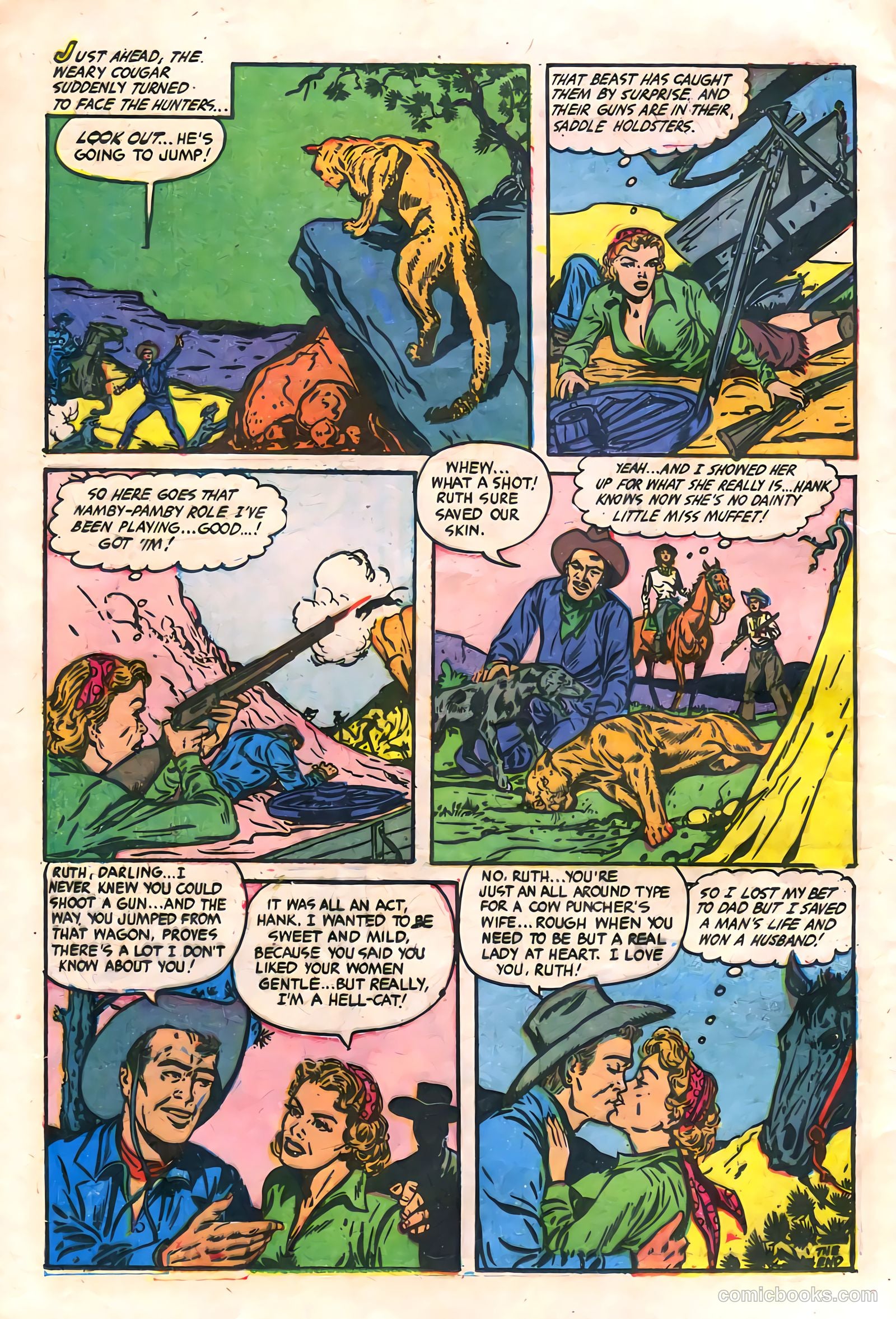 Cowgirl Romances #11 (1952) — page 24 of 36