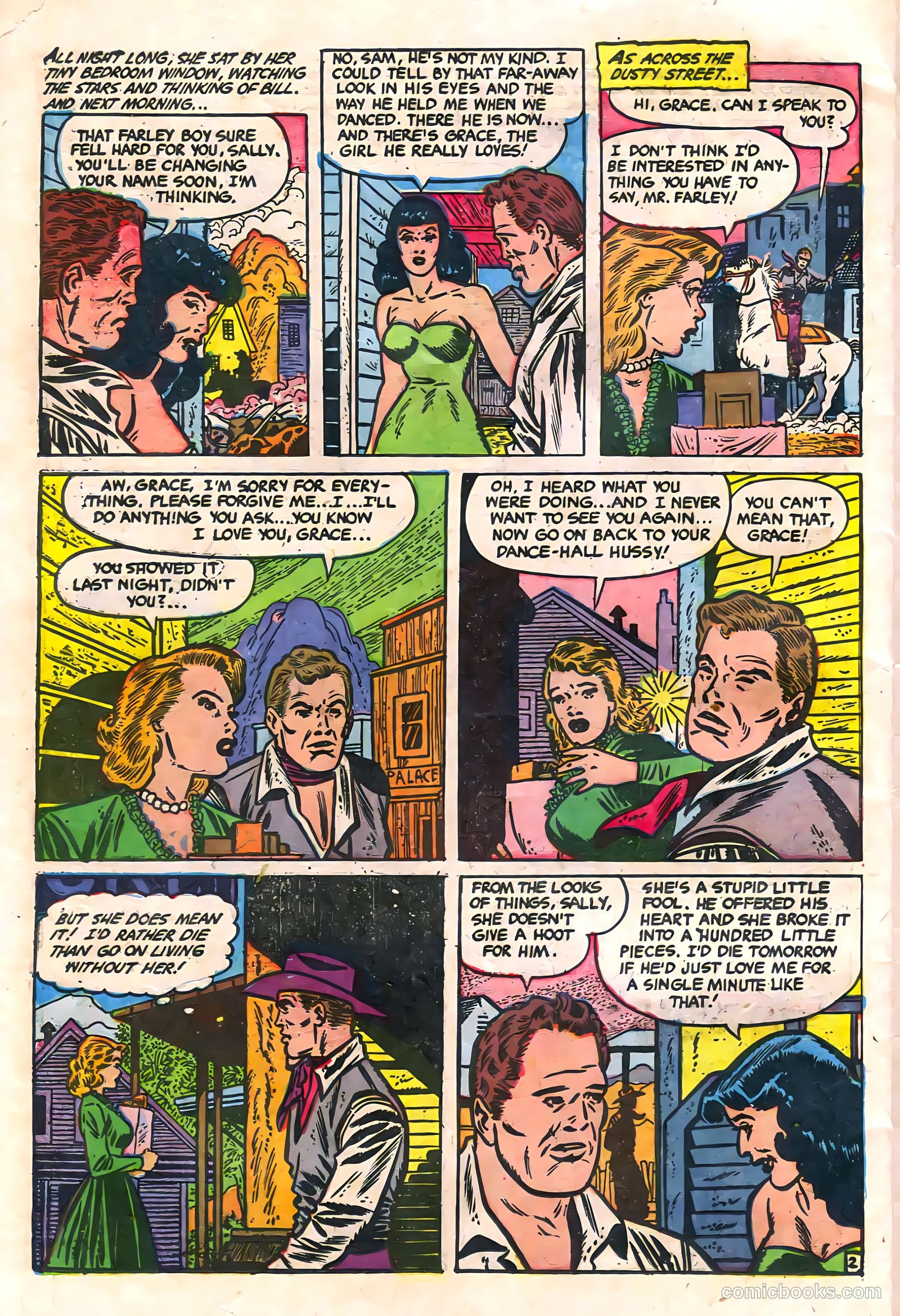 Cowgirl Romances #11 (1952) — page 26 of 36