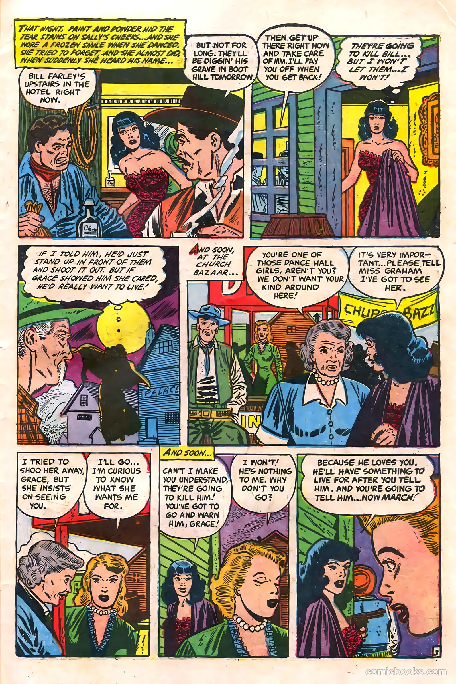 Cowgirl Romances #11 (1952) — page 27 of 36
