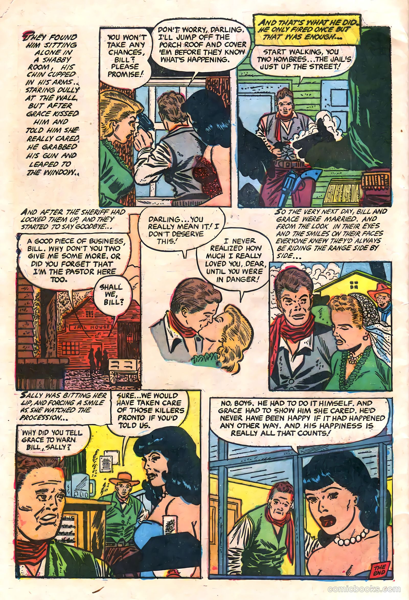 Cowgirl Romances #11 (1952) — page 28 of 36