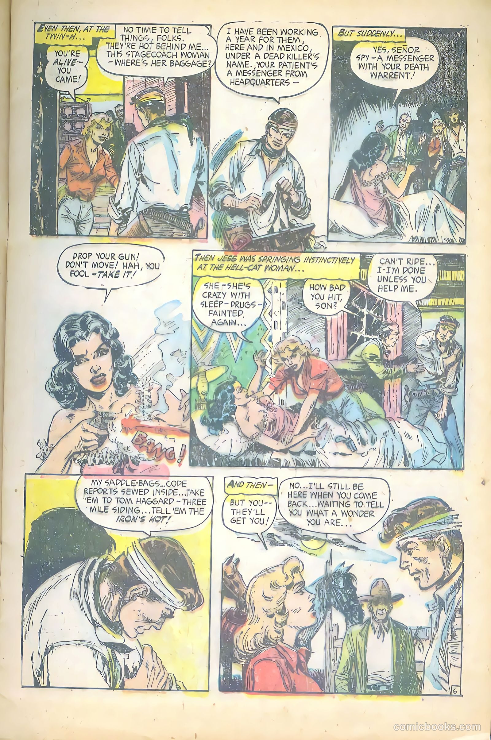 Cowgirl Romances #12 (1953) — page 10 of 37