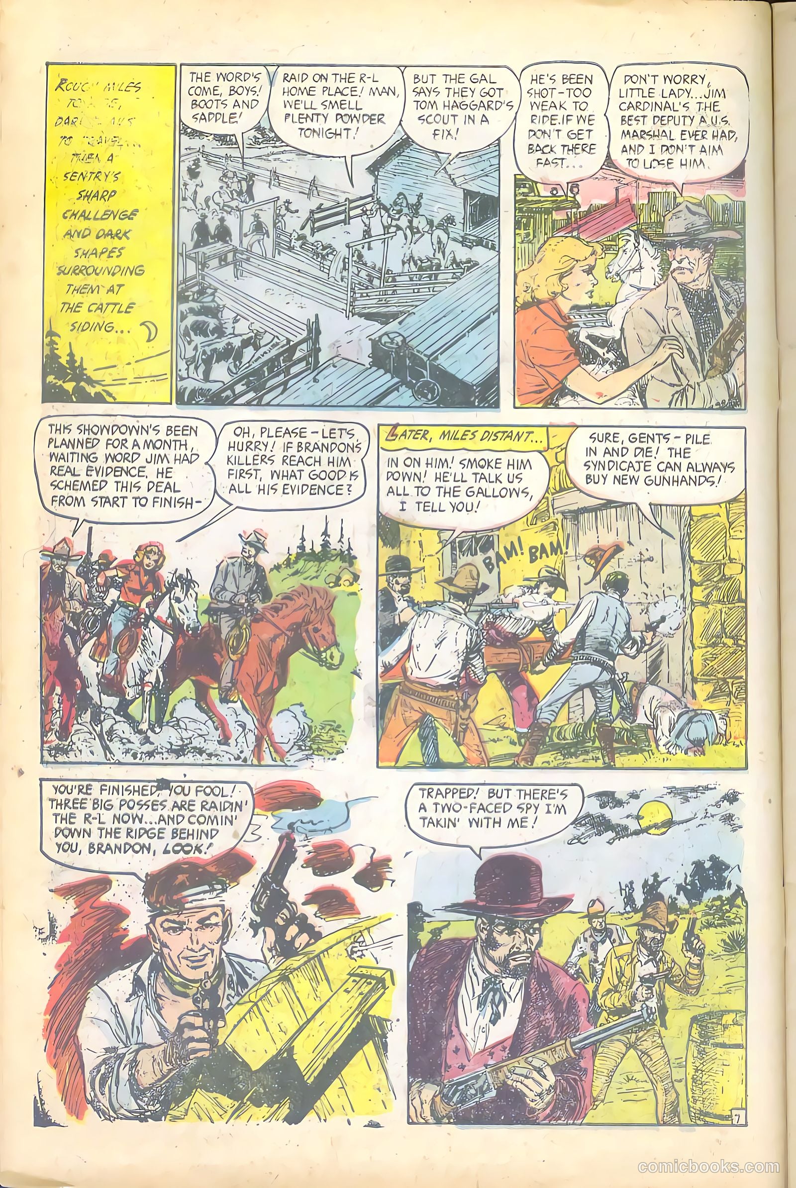 Cowgirl Romances #12 (1953) — page 11 of 37