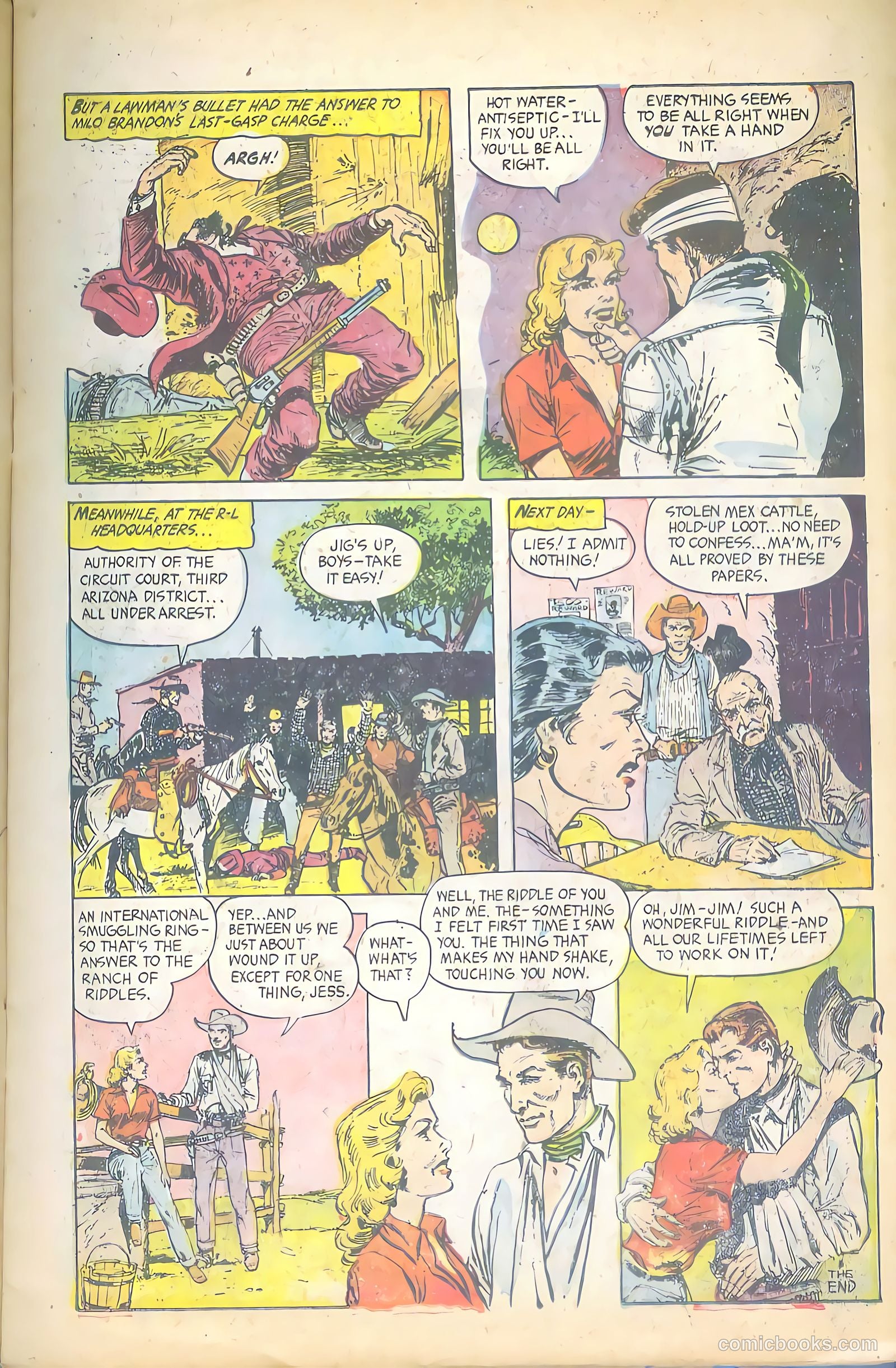 Cowgirl Romances #12 (1953) — page 12 of 37