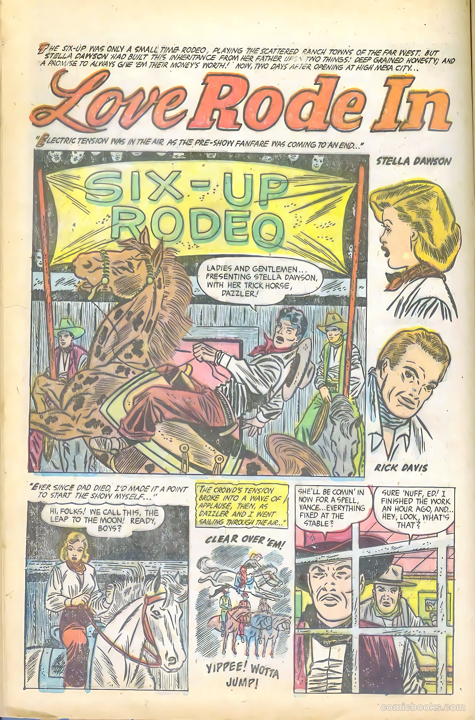 Cowgirl Romances #12 (1953) — page 13 of 37