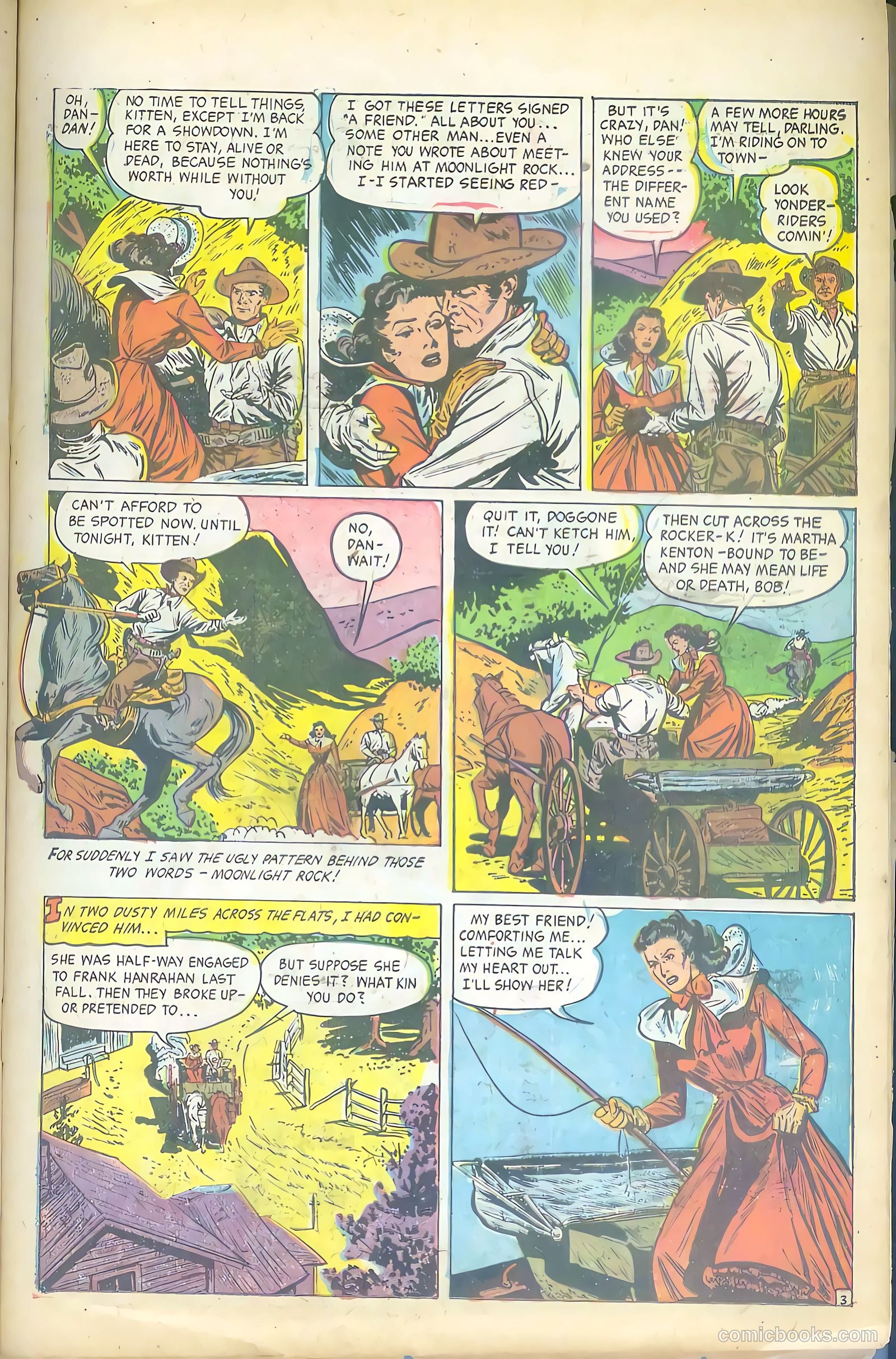 Cowgirl Romances #12 (1953) — page 24 of 37
