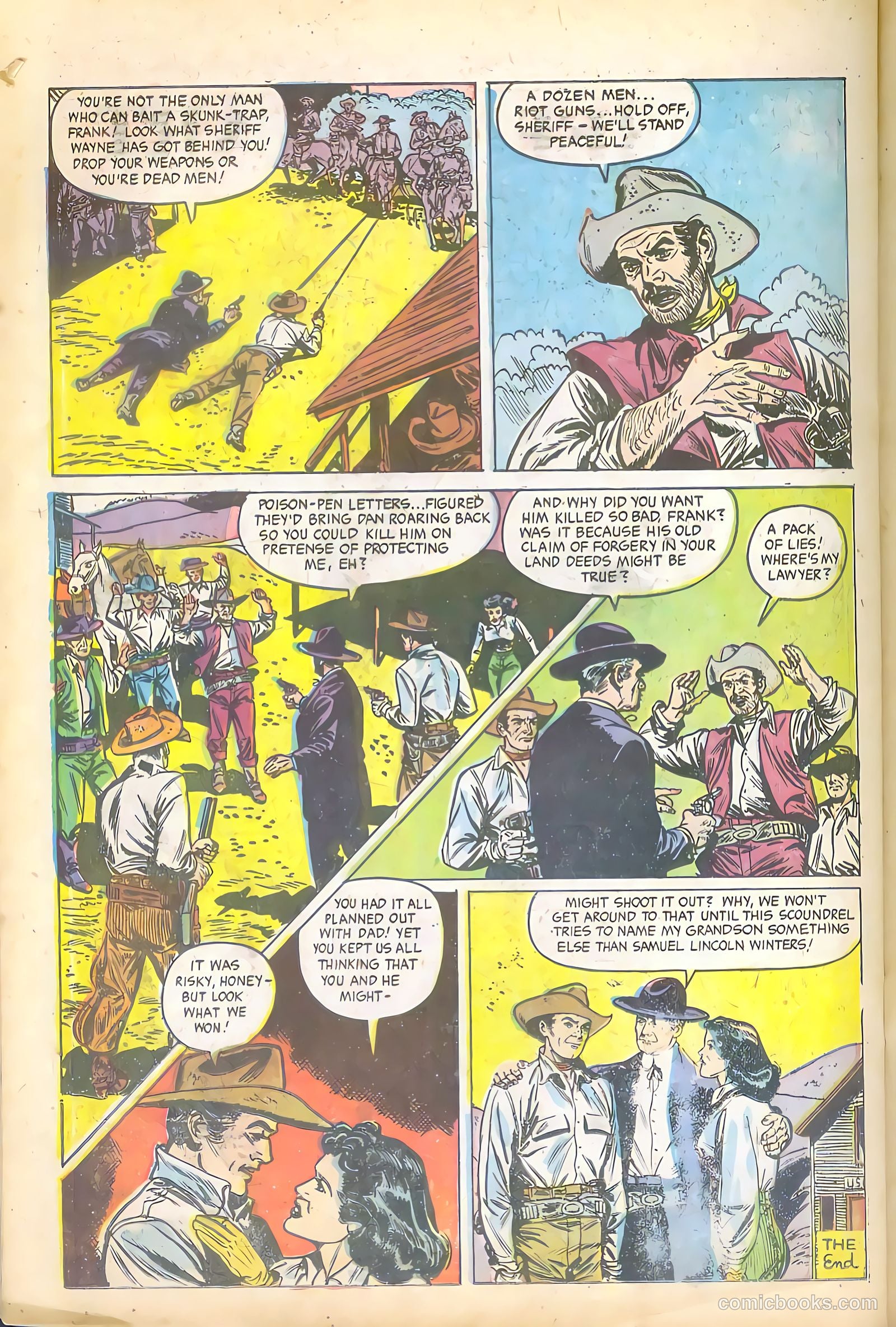 Cowgirl Romances #12 (1953) — page 27 of 37