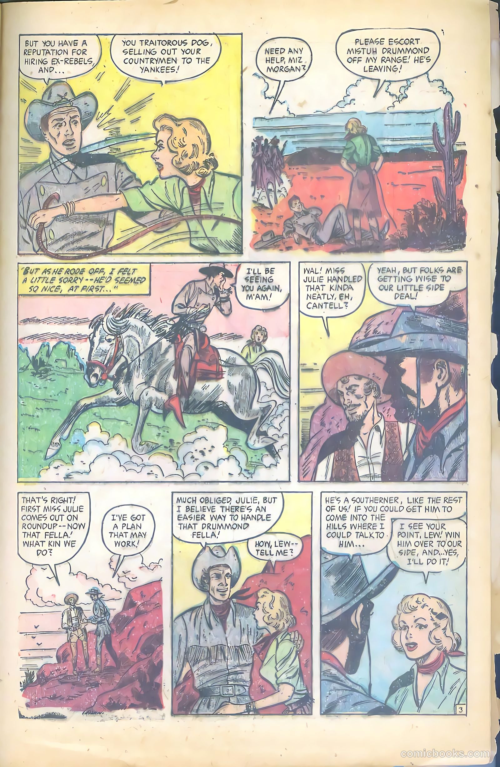 Cowgirl Romances #12 (1953) — page 30 of 37