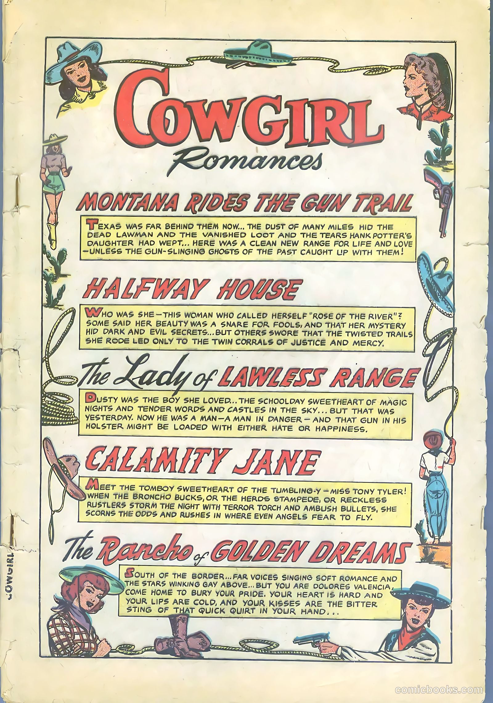 Cowgirl Romances #2 (1950) — page 3 of 51