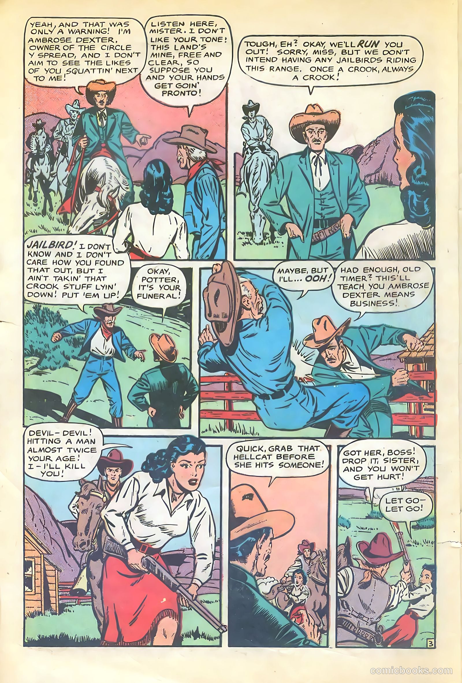 Cowgirl Romances #2 (1950) — page 5 of 51
