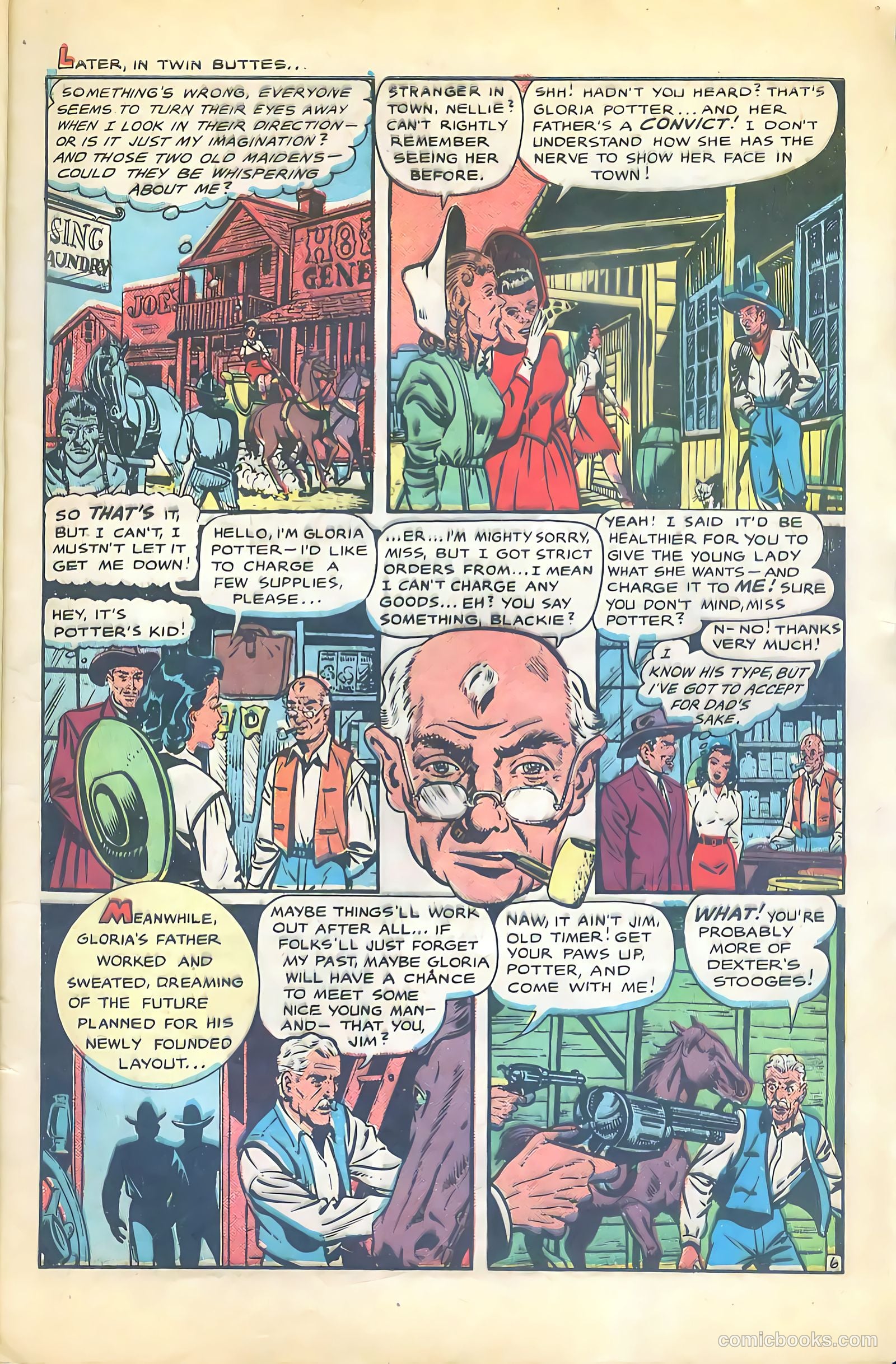 Cowgirl Romances #2 (1950) — page 8 of 51