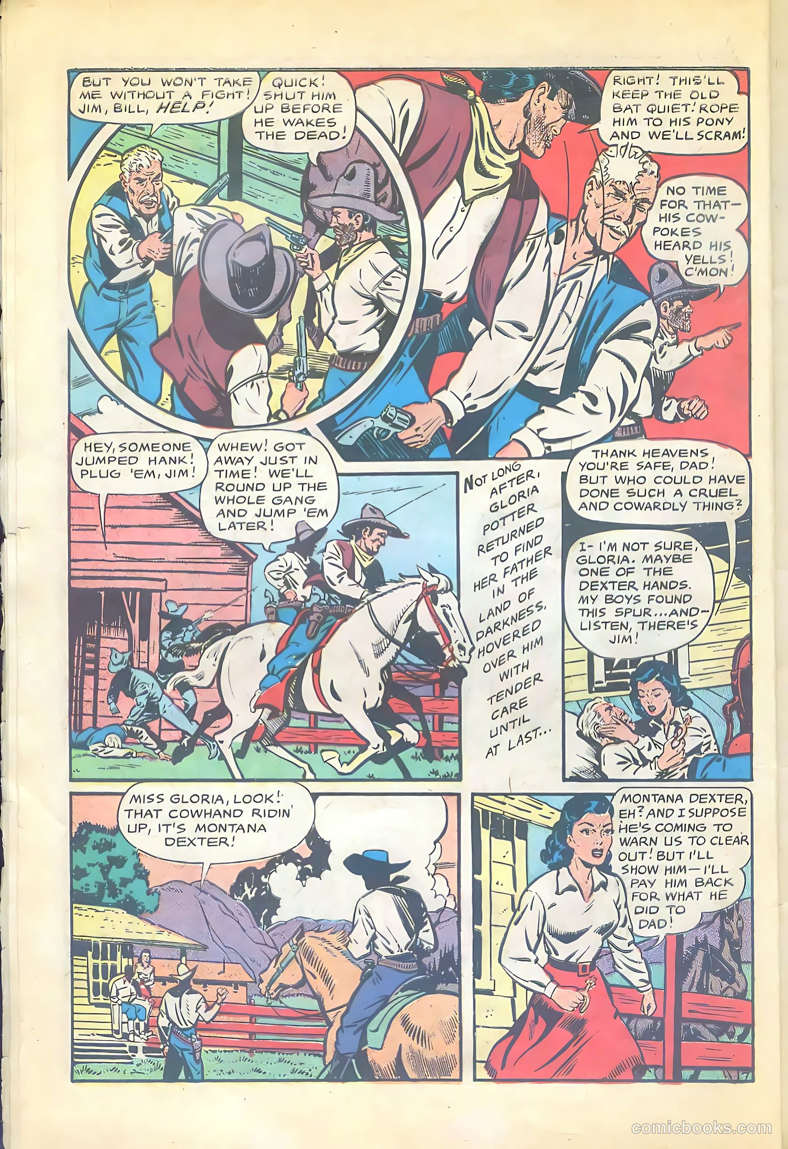 Cowgirl Romances #2 (1950) — page 9 of 51