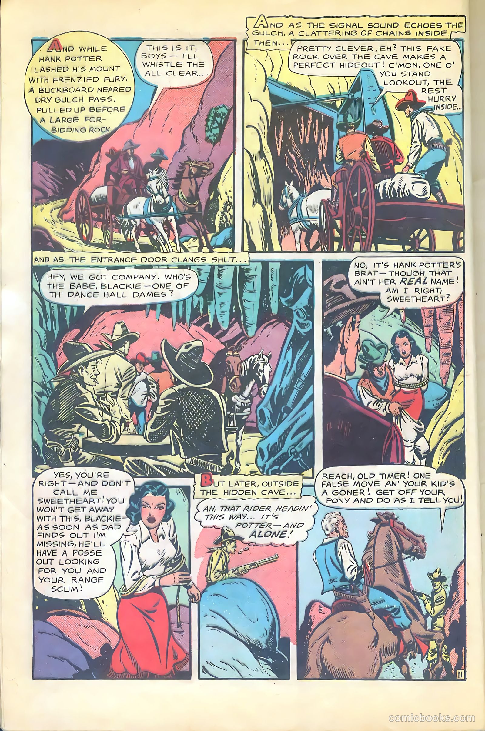 Cowgirl Romances #2 (1950) — page 13 of 51
