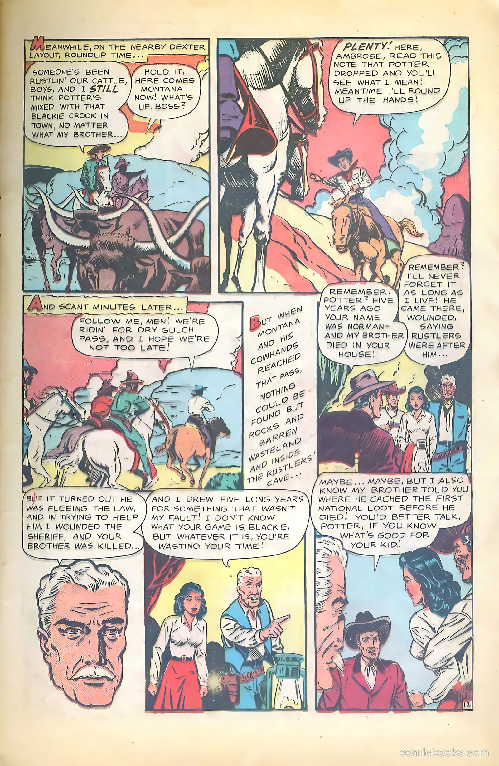 Cowgirl Romances #2 (1950) — page 14 of 51
