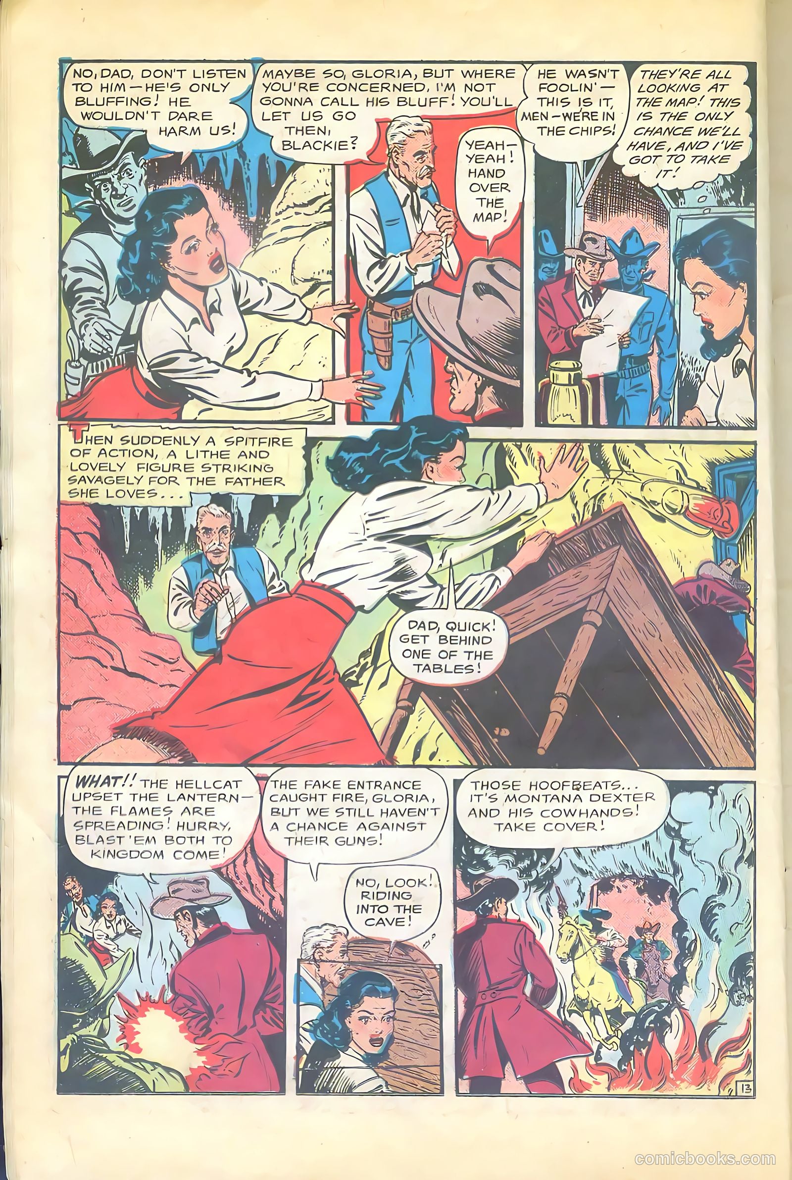 Cowgirl Romances #2 (1950) — page 15 of 51