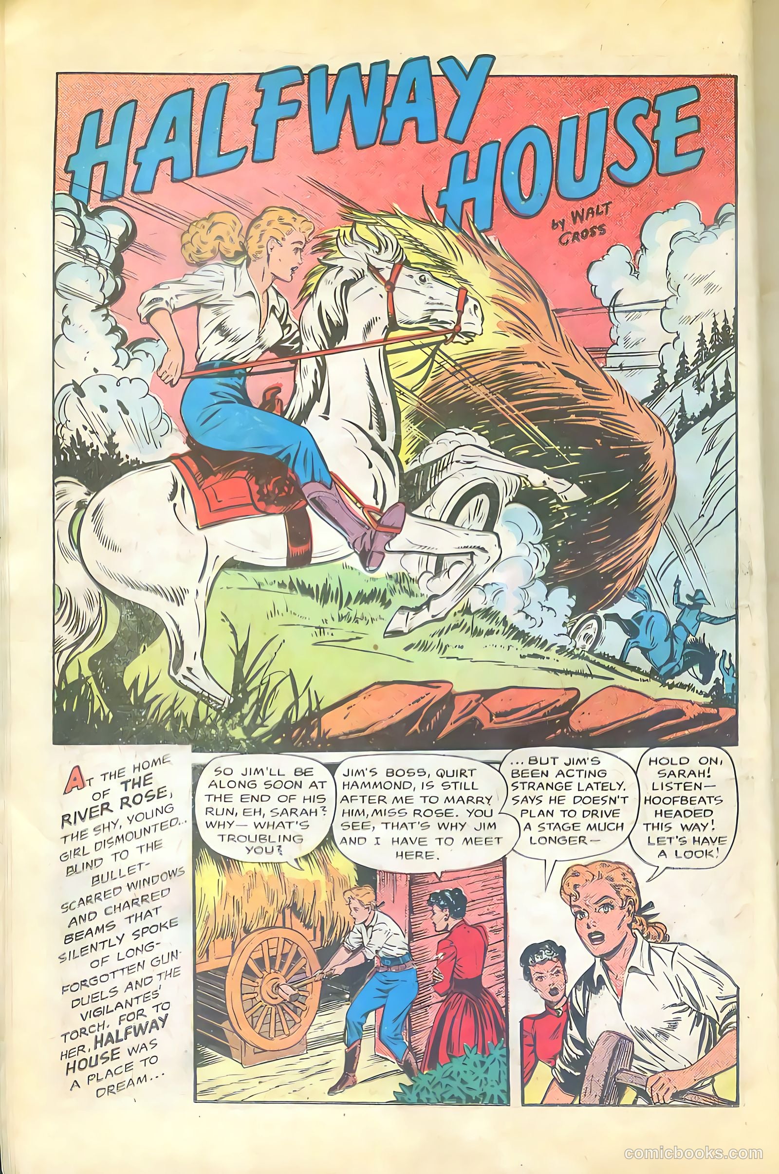 Cowgirl Romances #2 (1950) — page 17 of 51