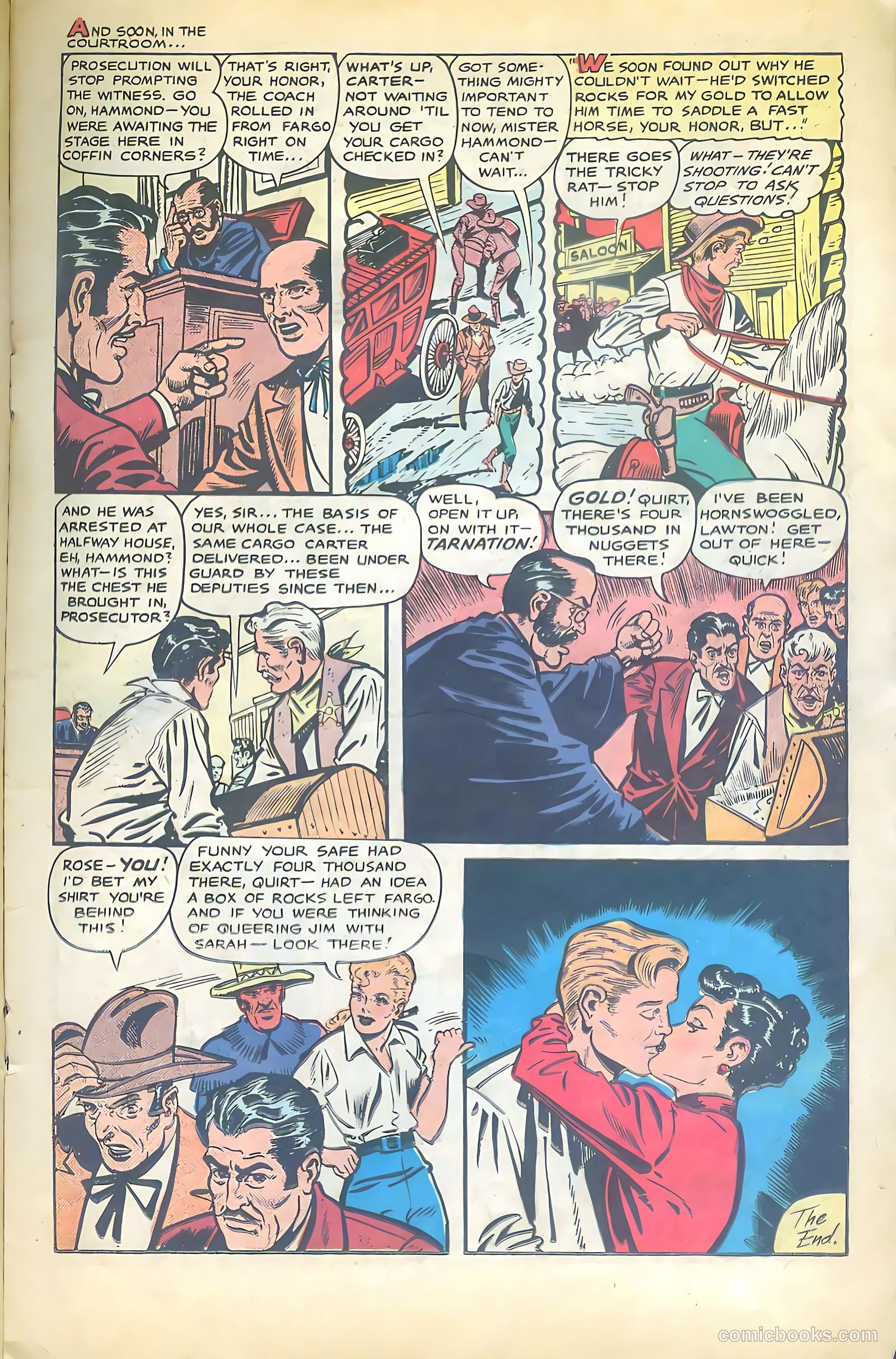 Cowgirl Romances #2 (1950) — page 24 of 51