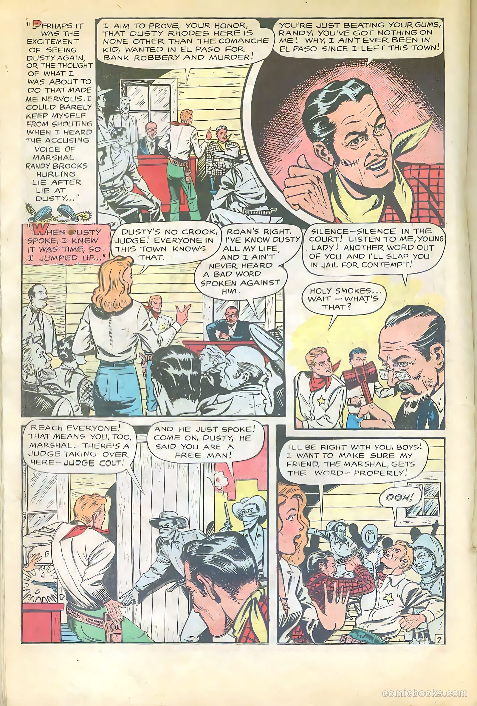 Cowgirl Romances #2 (1950) — page 27 of 51