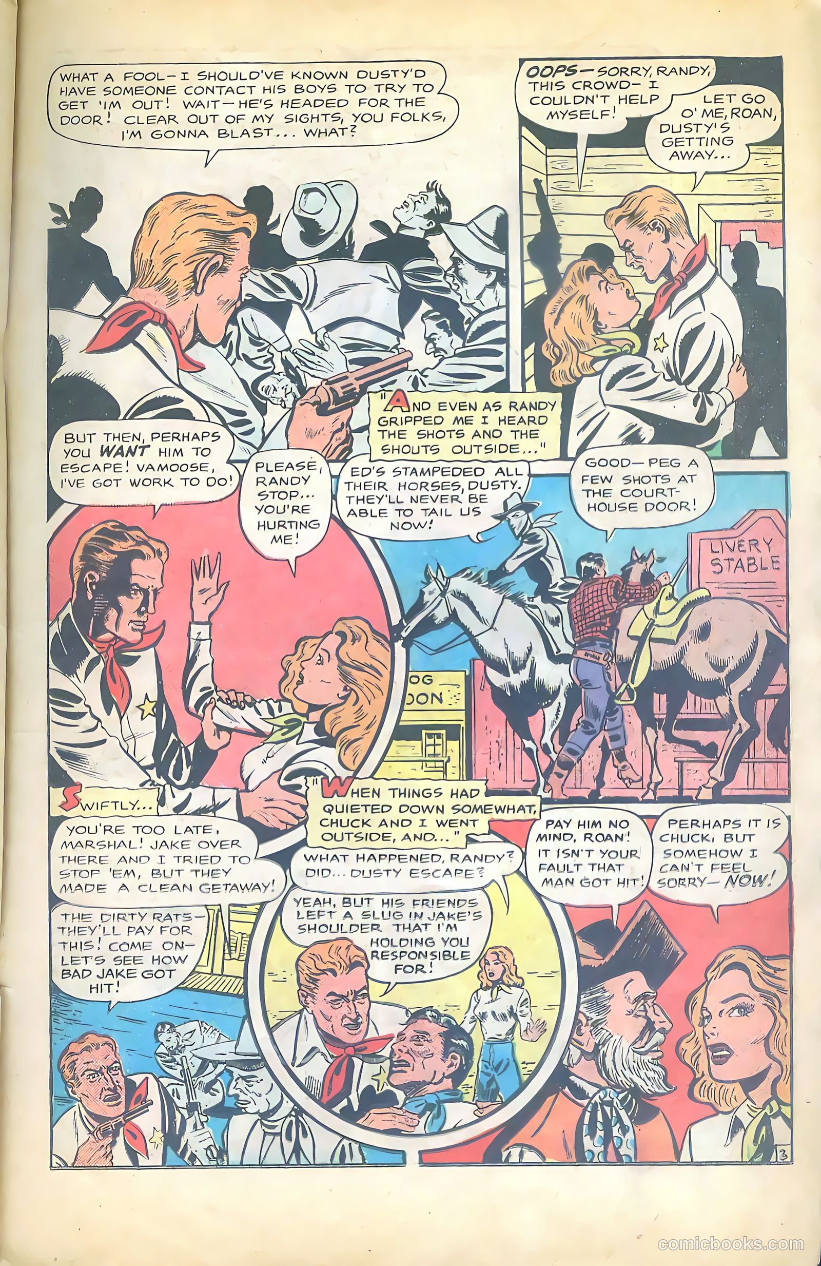 Cowgirl Romances #2 (1950) — page 28 of 51