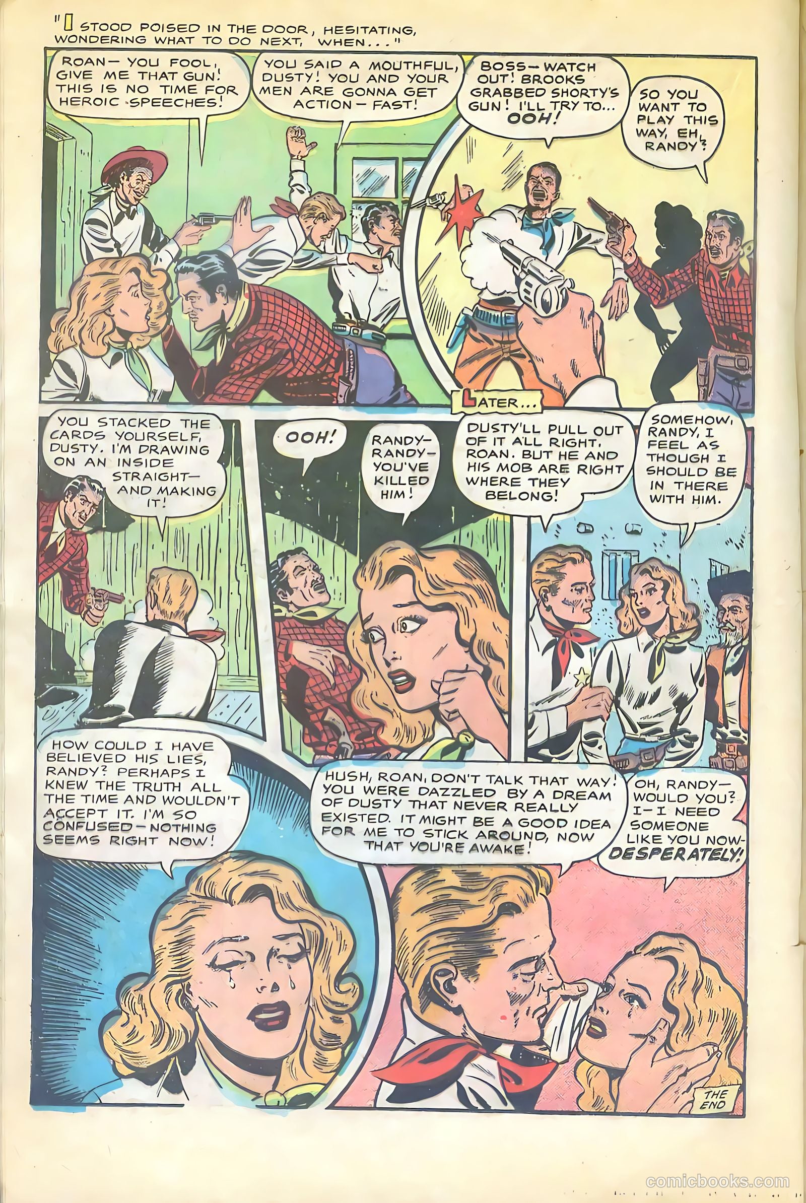 Cowgirl Romances #2 (1950) — page 31 of 51