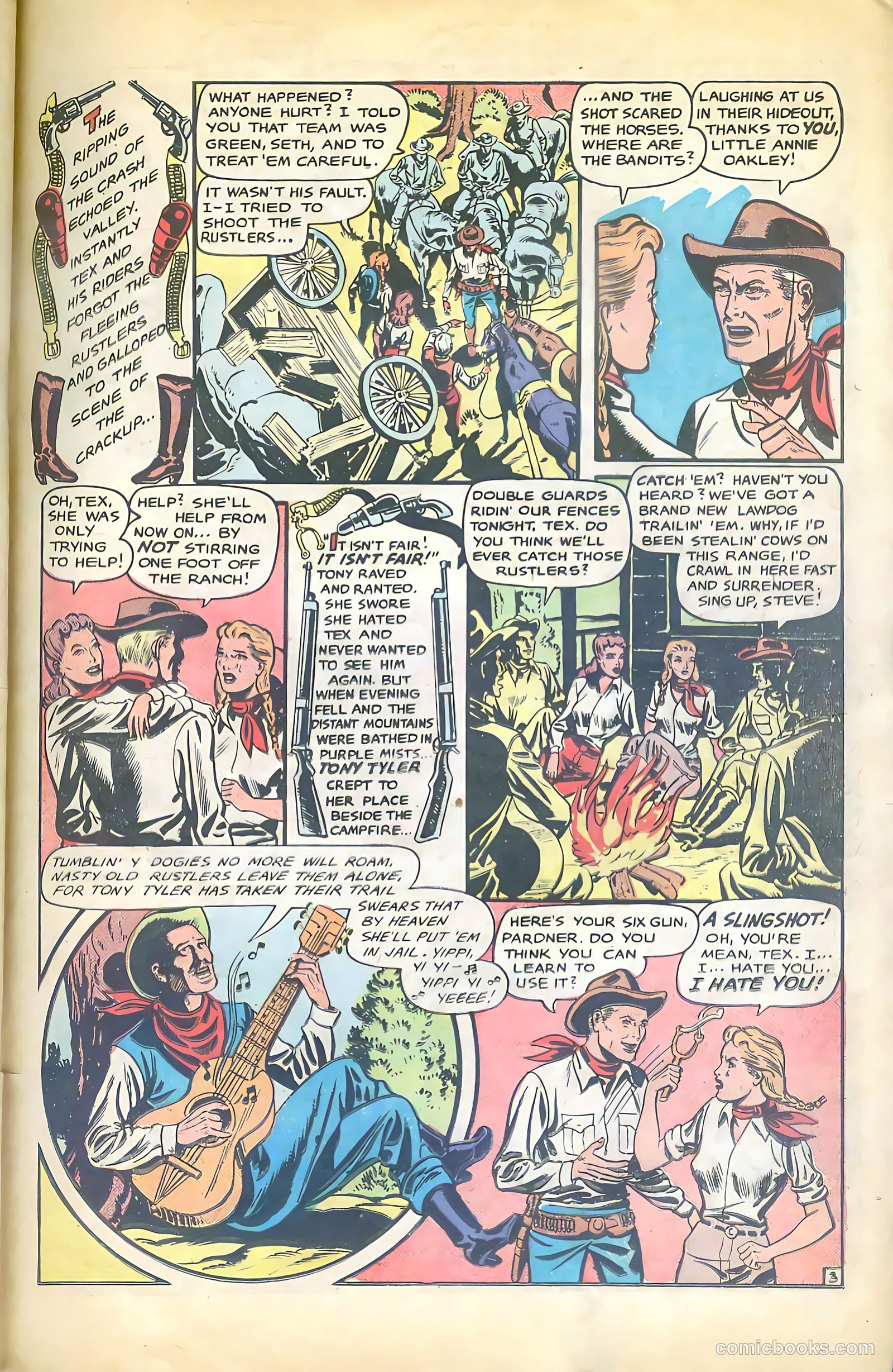Cowgirl Romances #2 (1950) — page 34 of 51