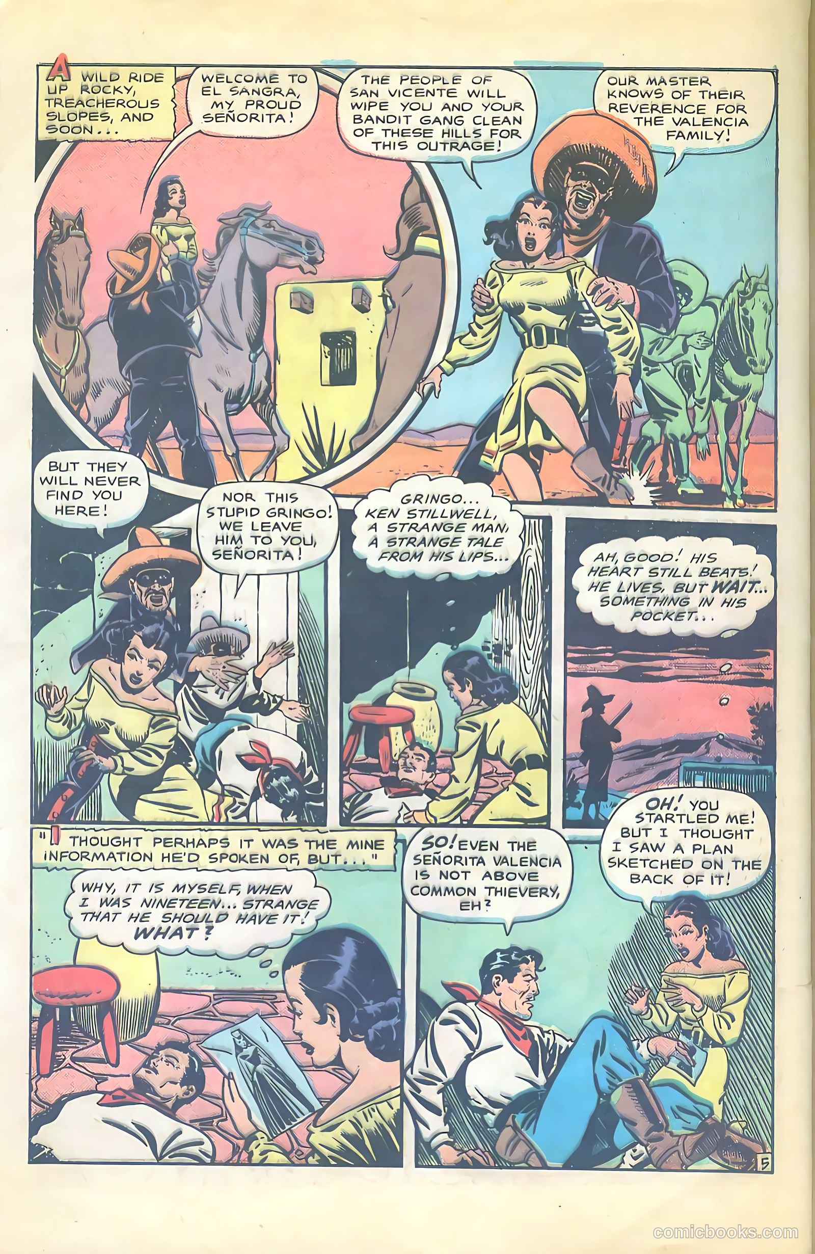 Cowgirl Romances #2 (1950) — page 43 of 51