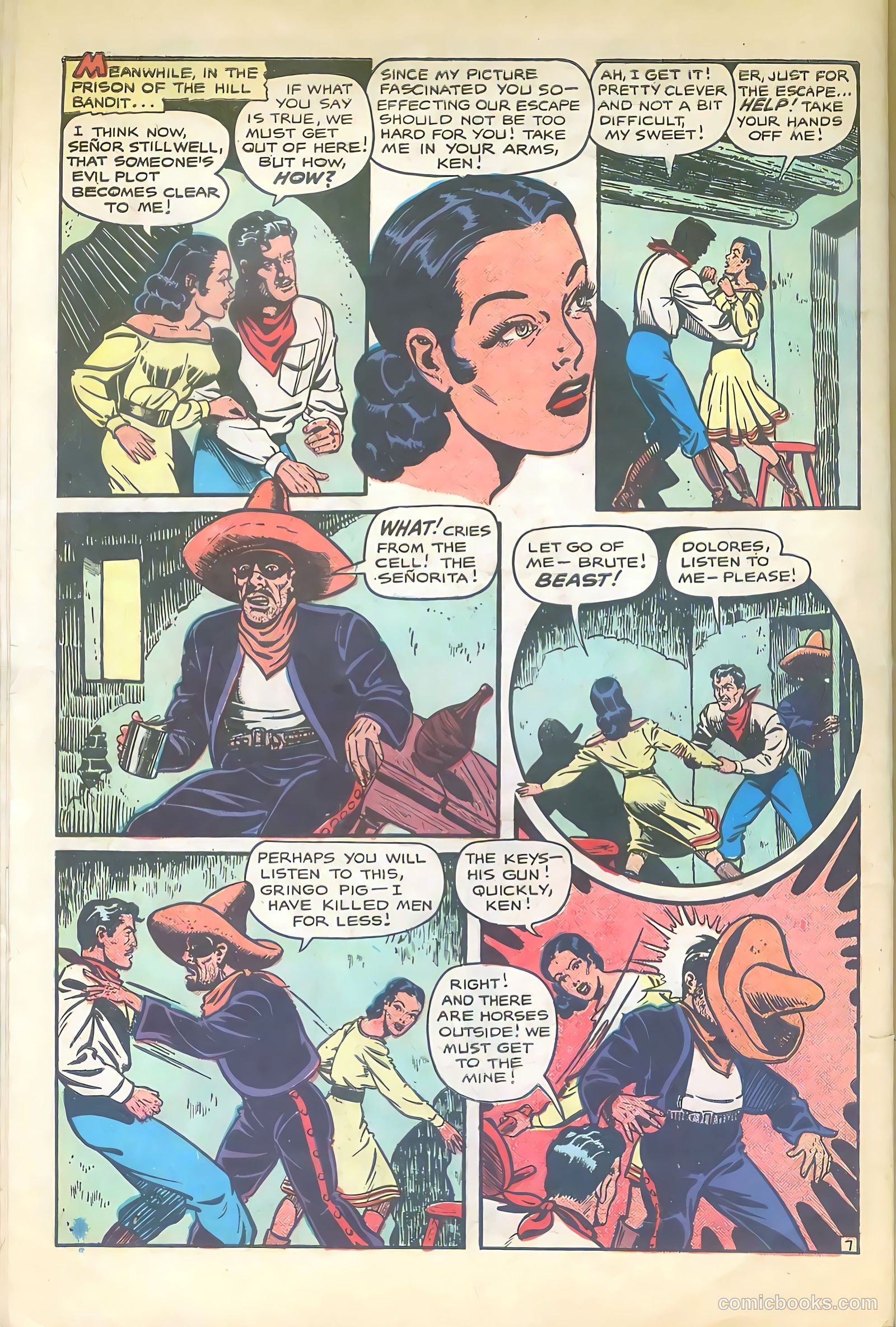 Cowgirl Romances #2 (1950) — page 45 of 51
