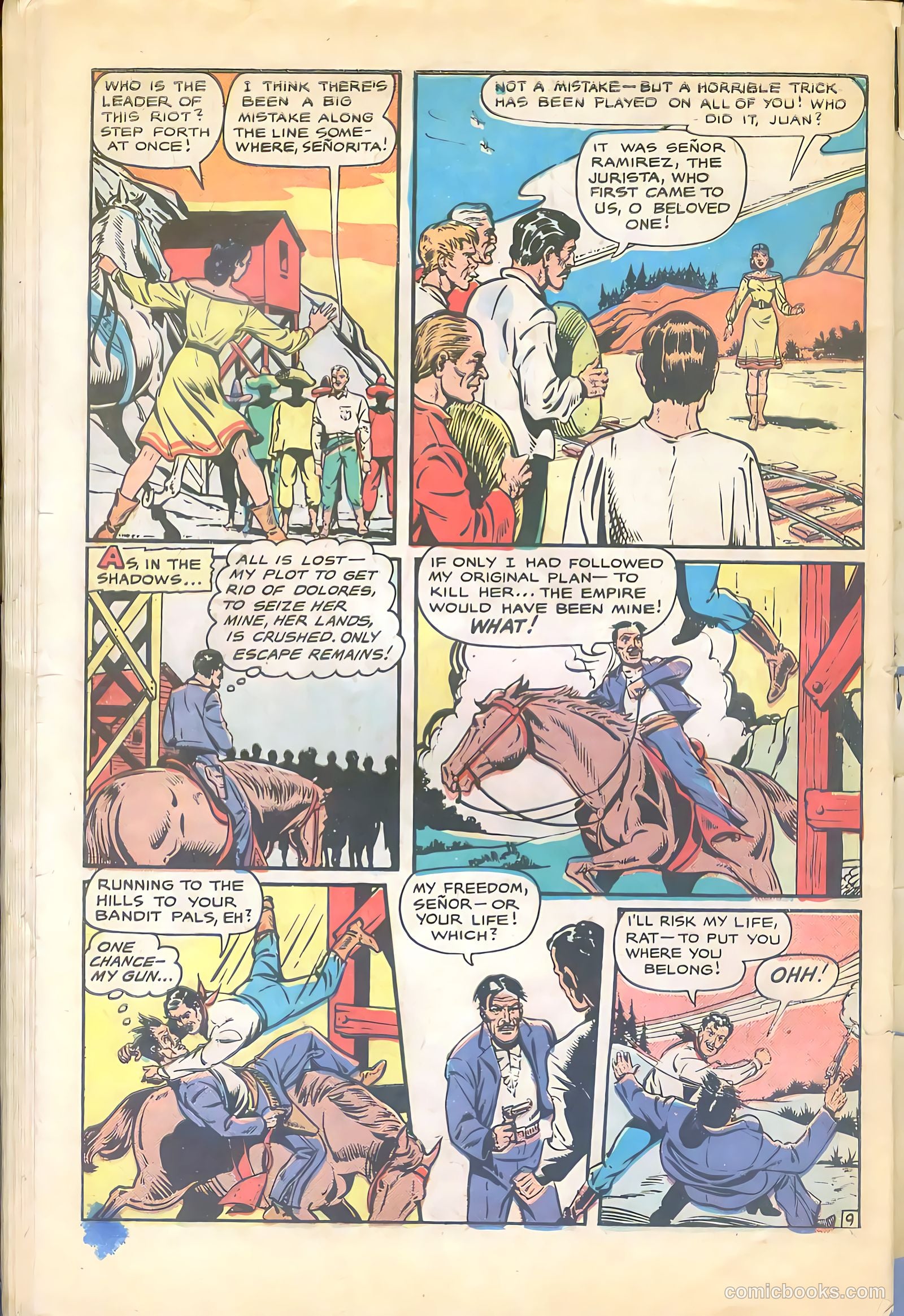Cowgirl Romances #2 (1950) — page 47 of 51