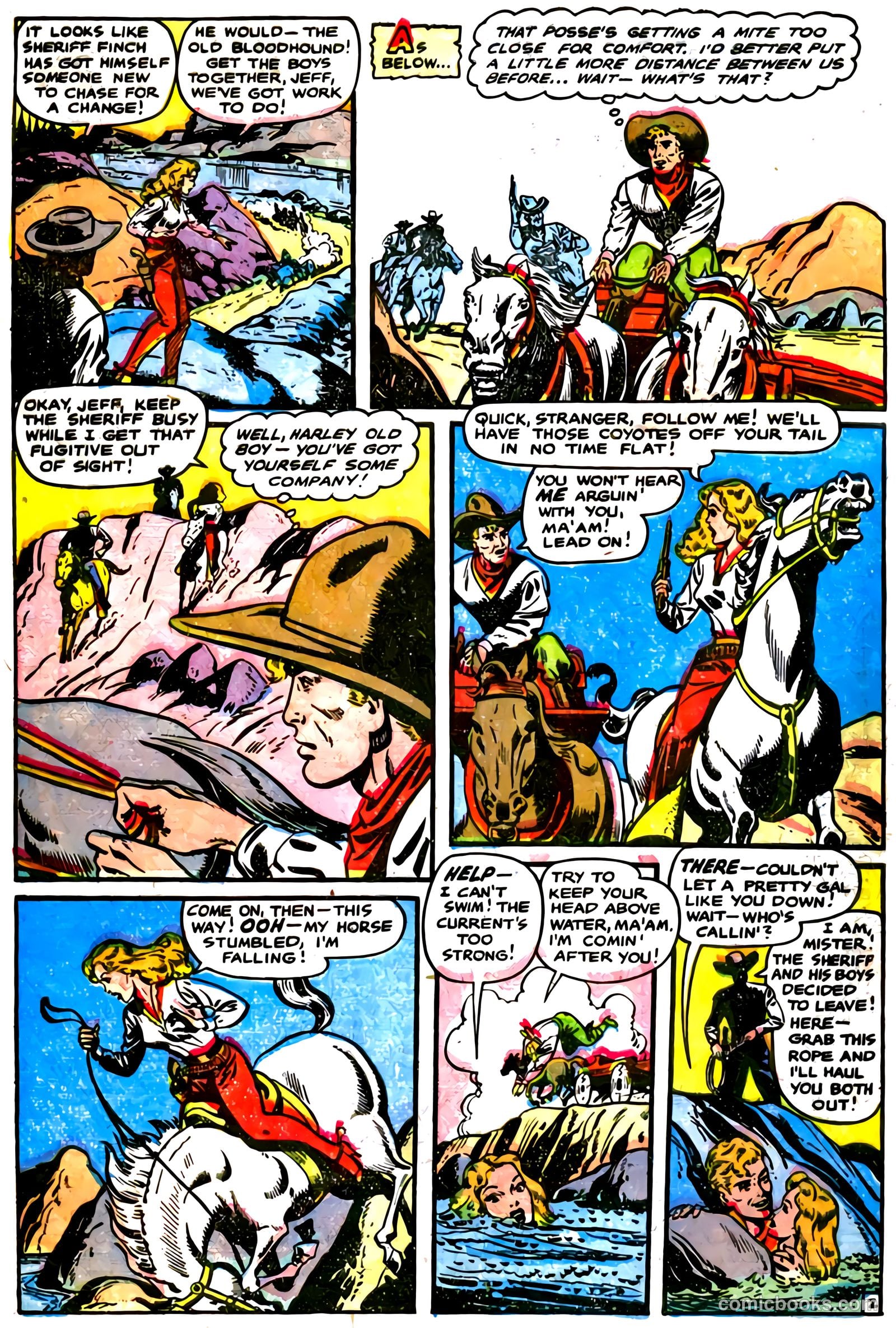 Cowgirl Romances #3 (1950) — page 4 of 51