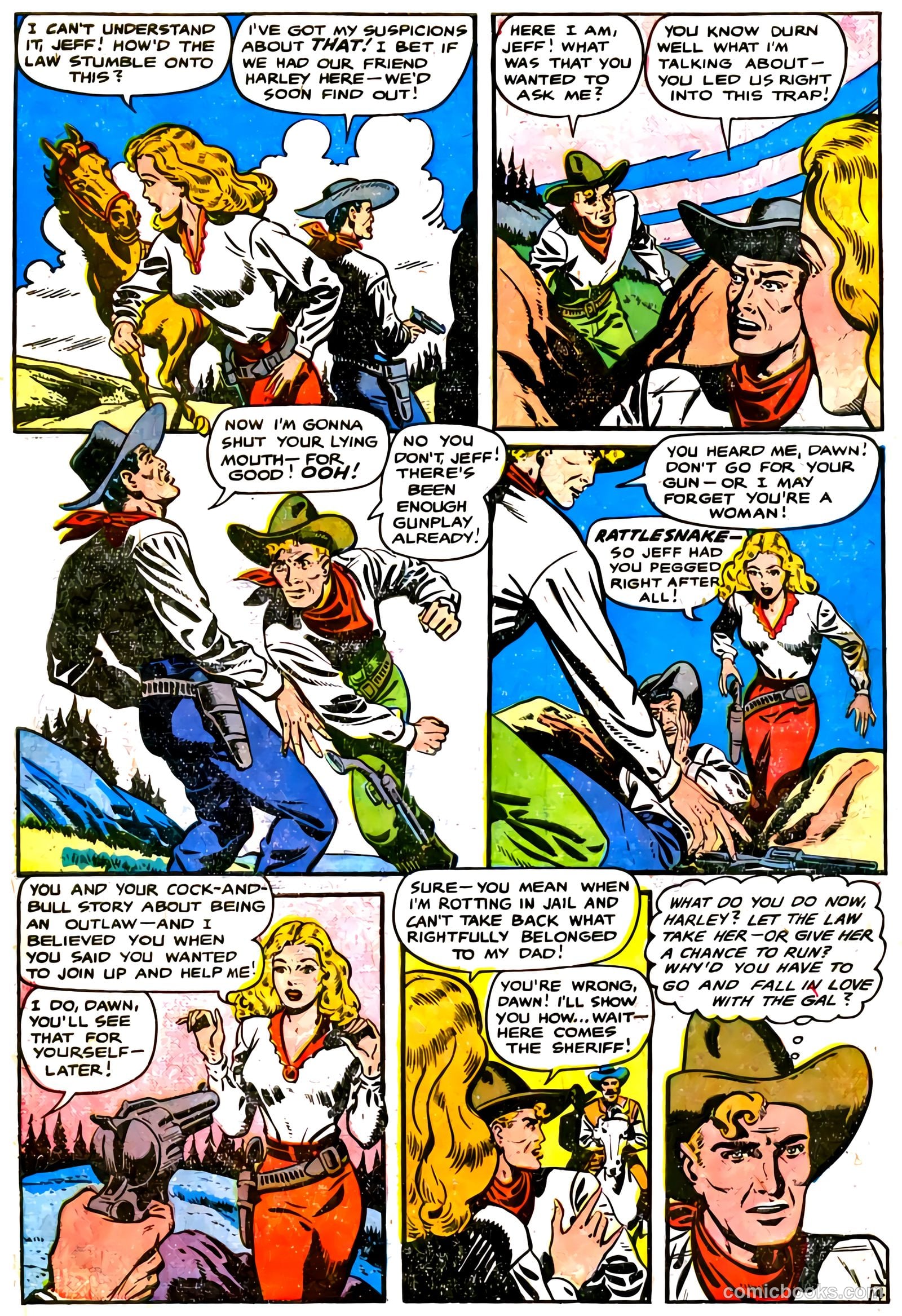 Cowgirl Romances #3 (1950) — page 6 of 51