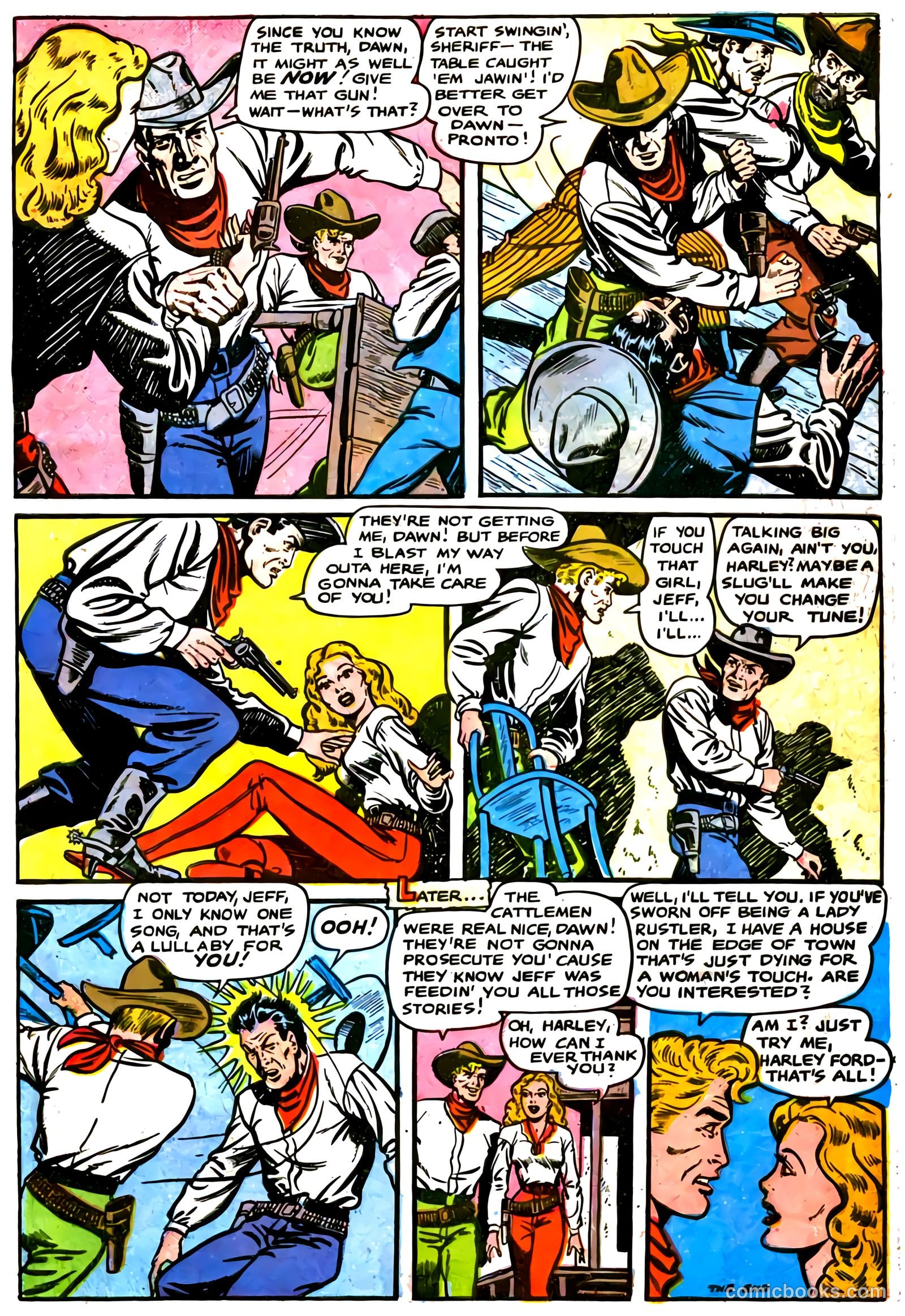 Cowgirl Romances #3 (1950) — page 9 of 51