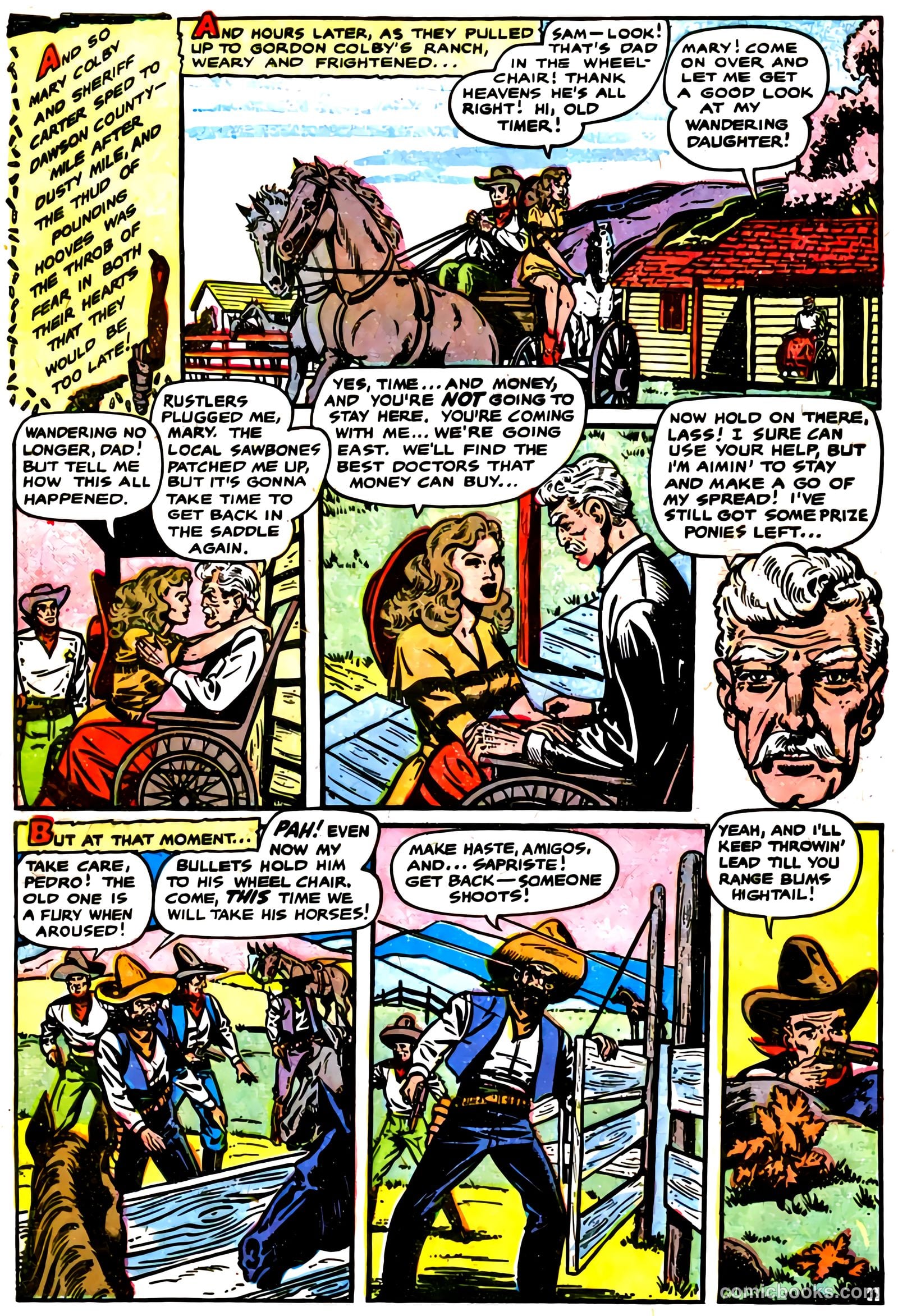 Cowgirl Romances #3 (1950) — page 12 of 51