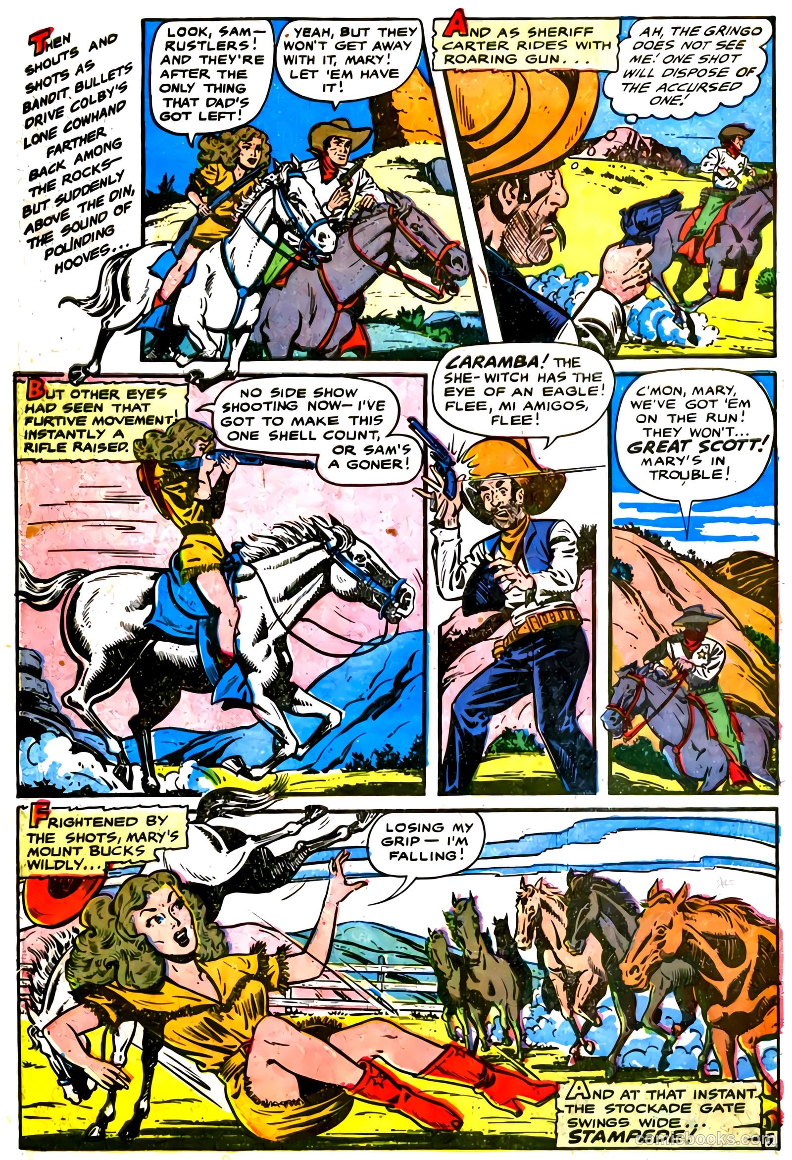 Cowgirl Romances #3 (1950) — page 13 of 51