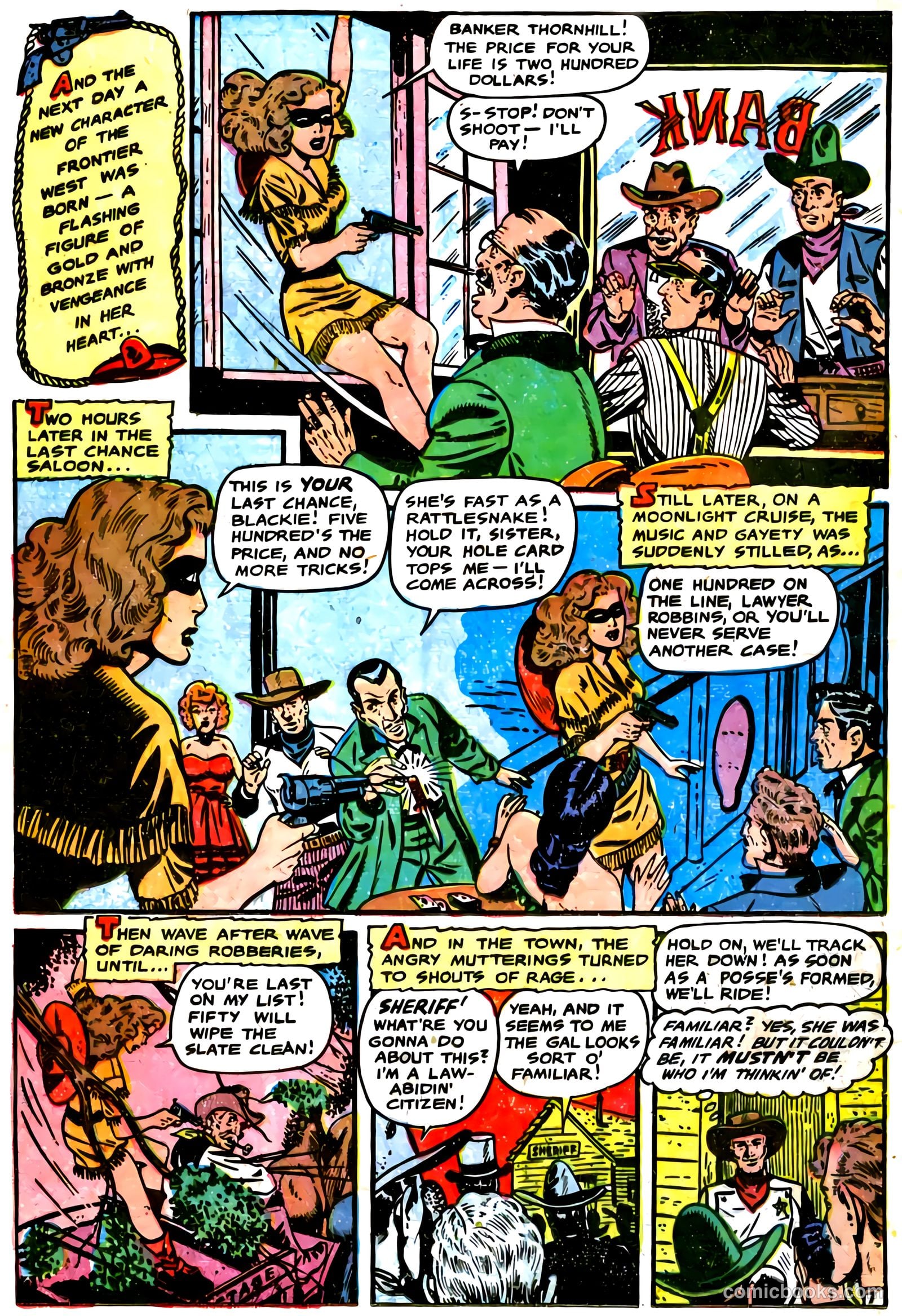 Cowgirl Romances #3 (1950) — page 15 of 51