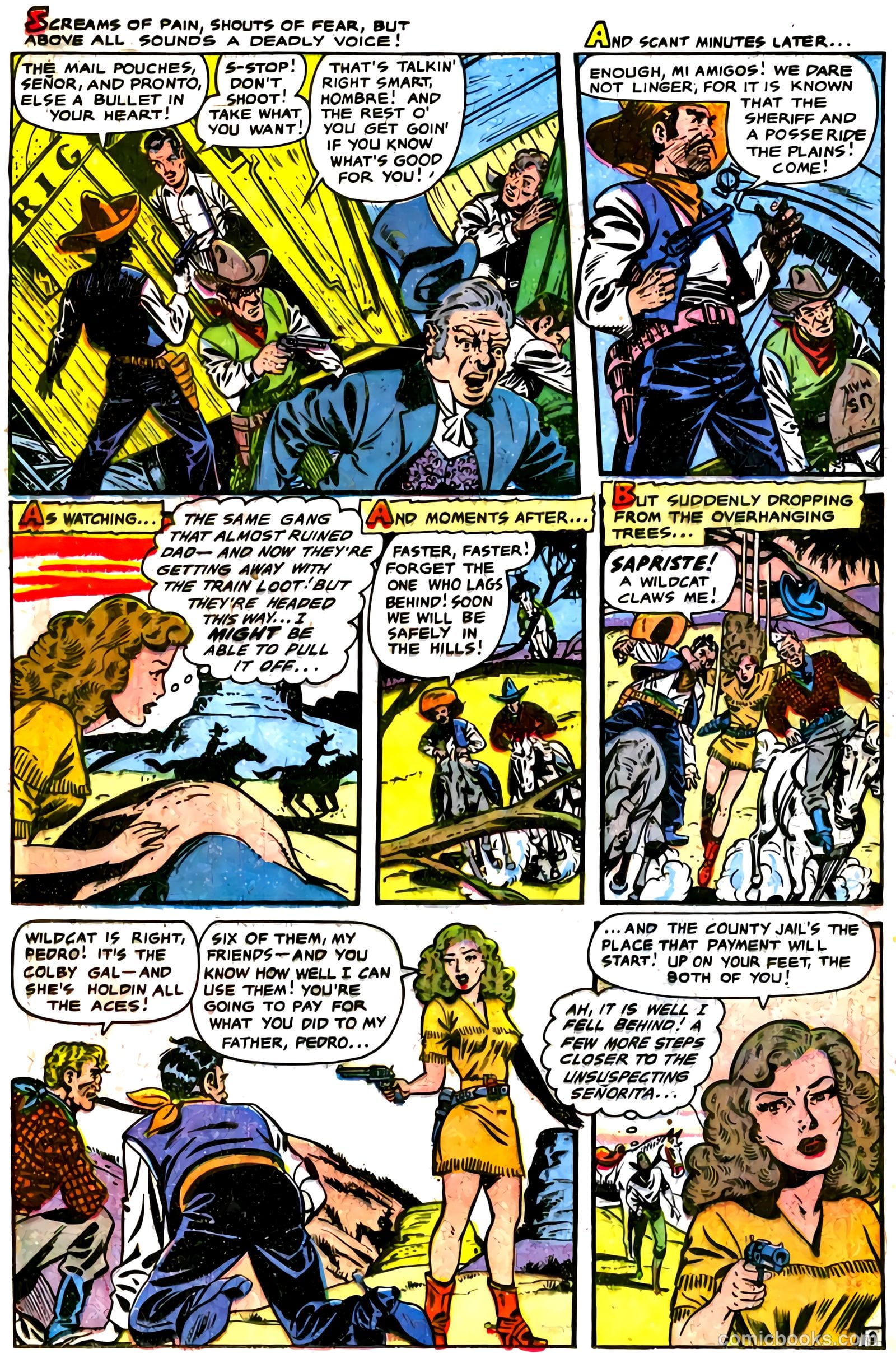 Cowgirl Romances #3 (1950) — page 17 of 51