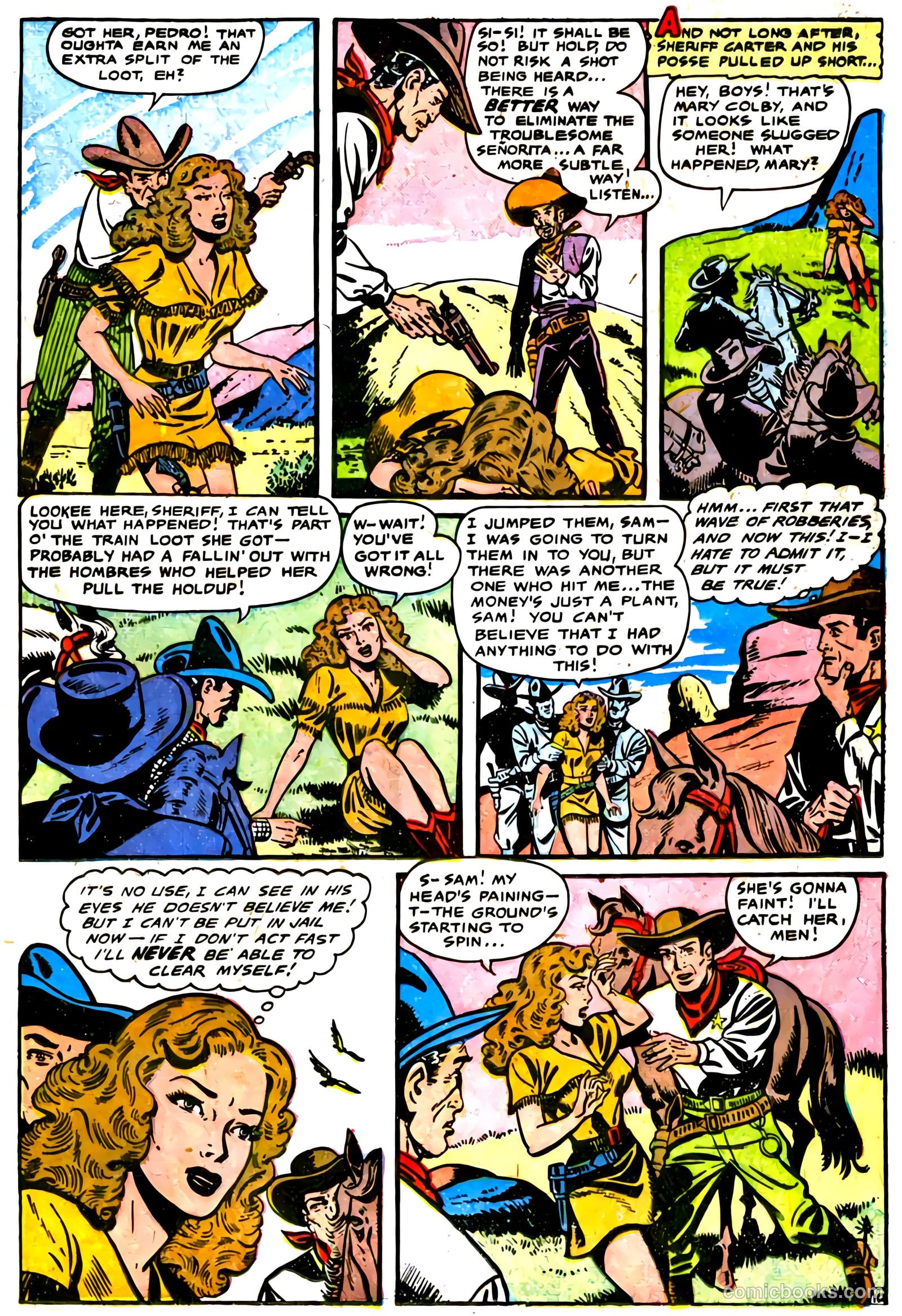 Cowgirl Romances #3 (1950) — page 18 of 51
