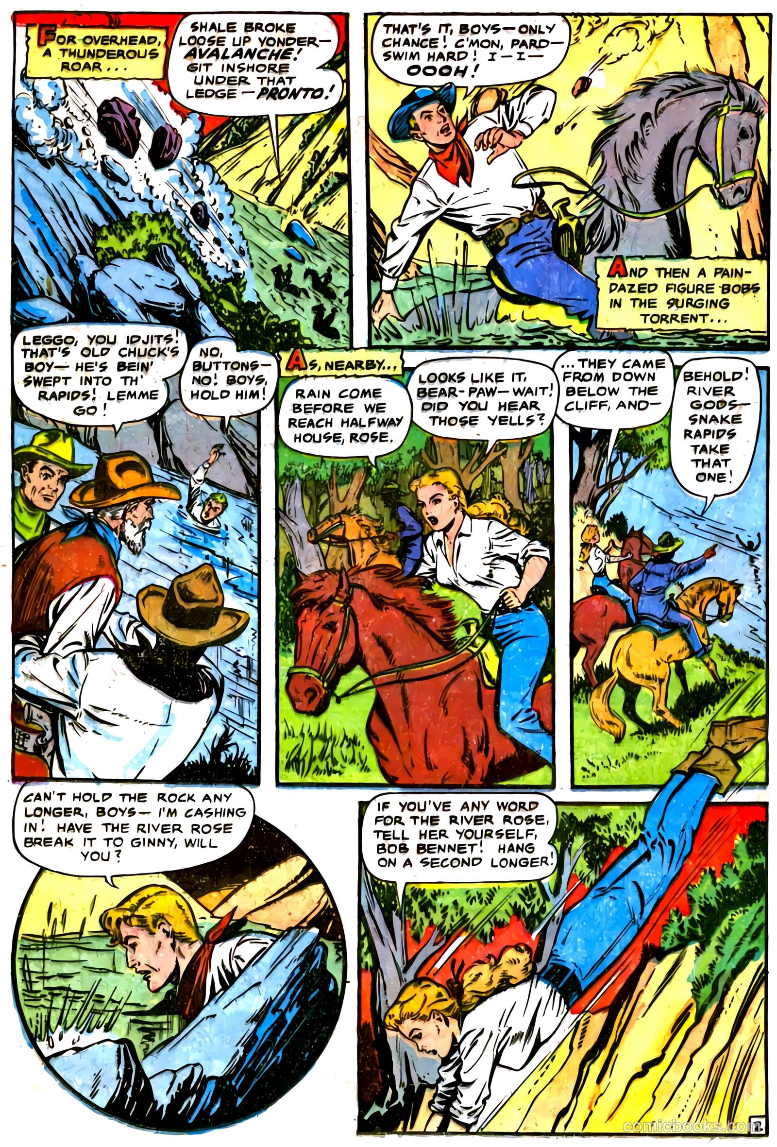 Cowgirl Romances #3 (1950) — page 23 of 51