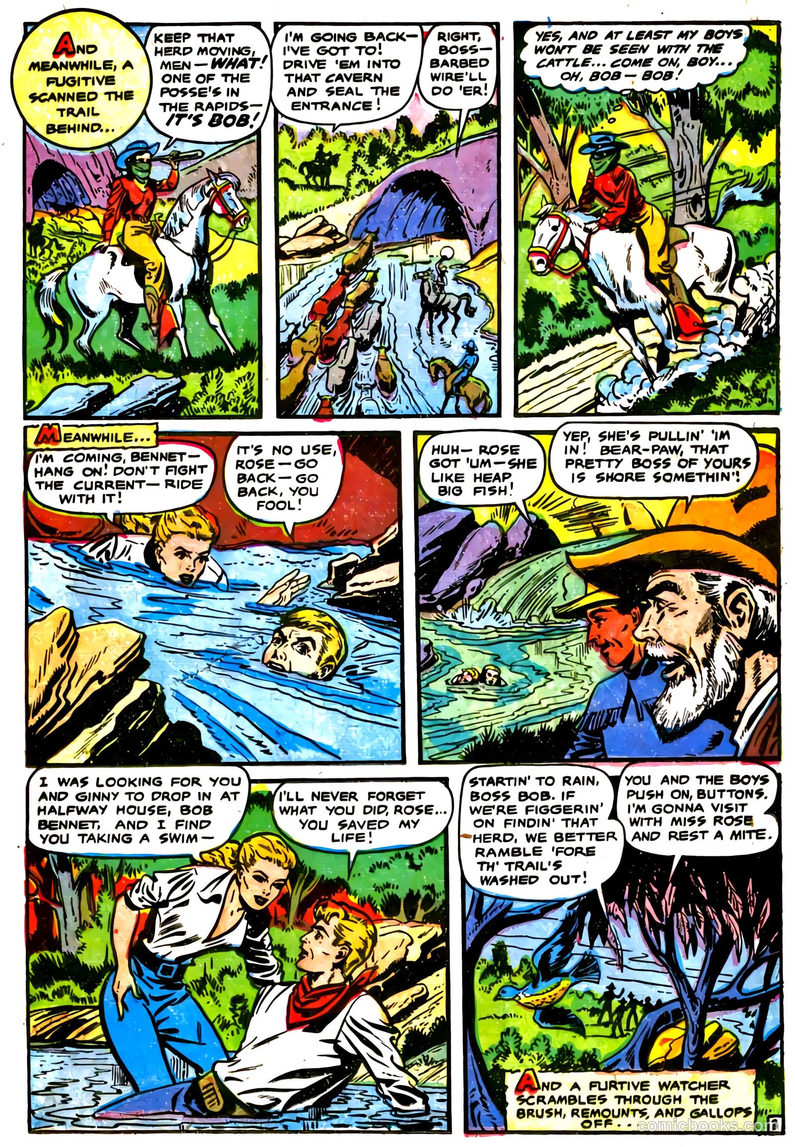 Cowgirl Romances #3 (1950) — page 24 of 51