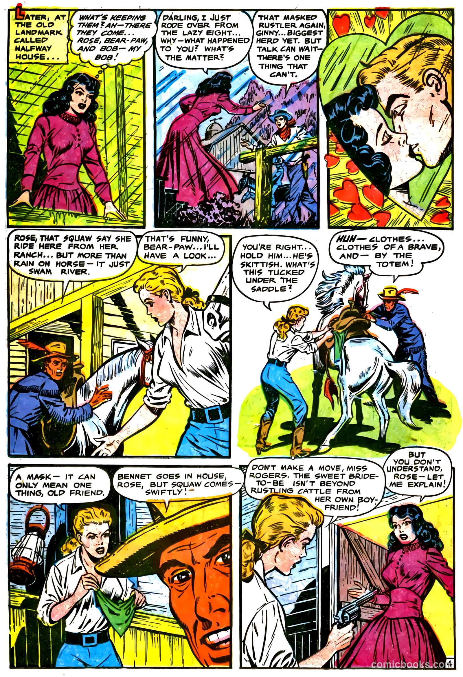 Cowgirl Romances #3 (1950) — page 25 of 51