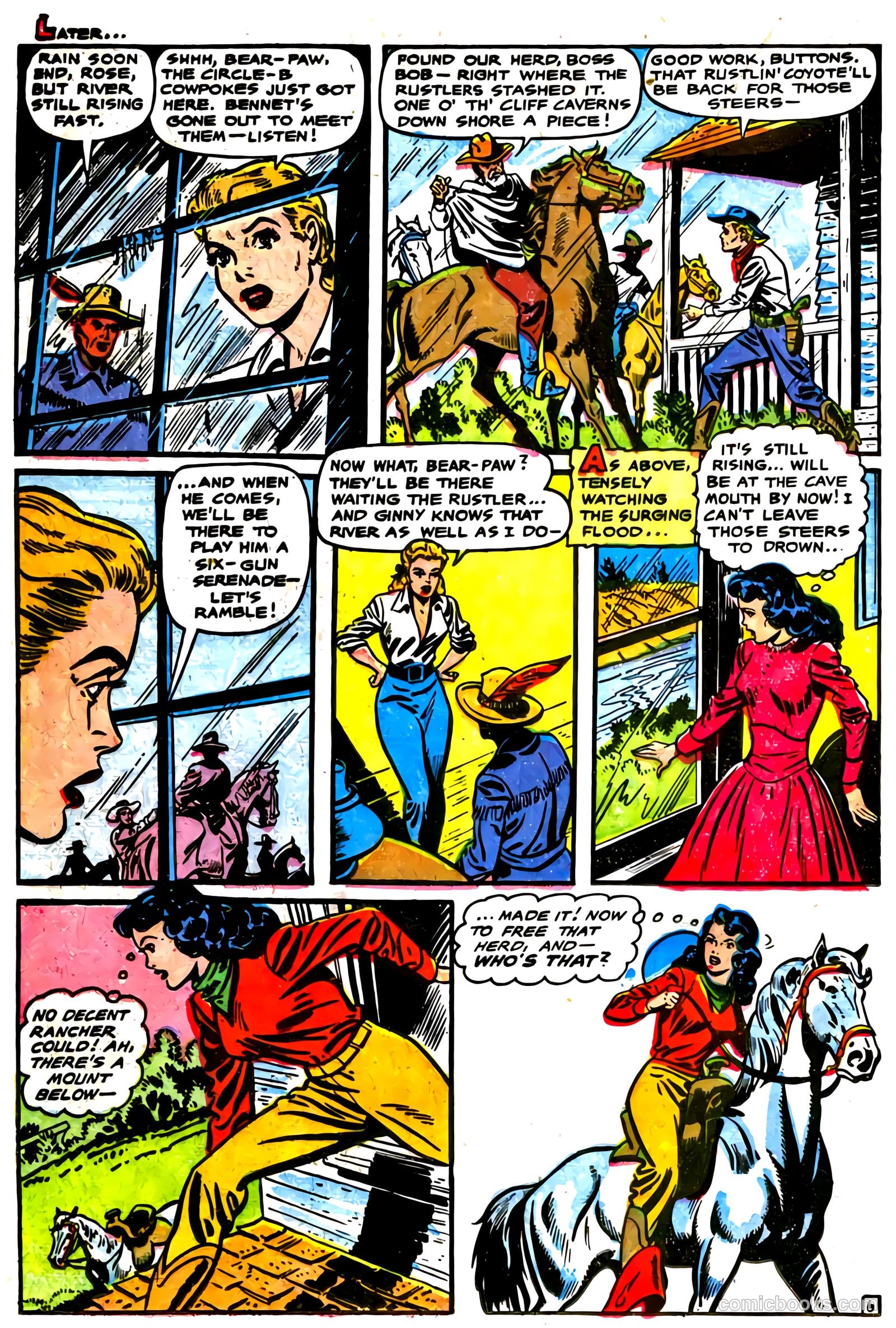 Cowgirl Romances #3 (1950) — page 27 of 51