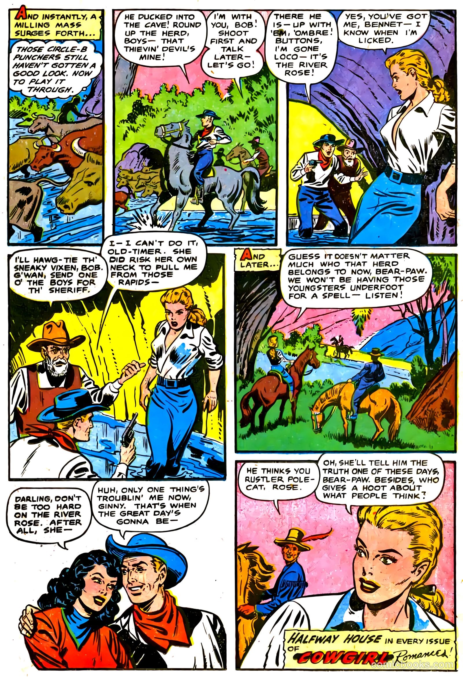 Cowgirl Romances #3 (1950) — page 29 of 51