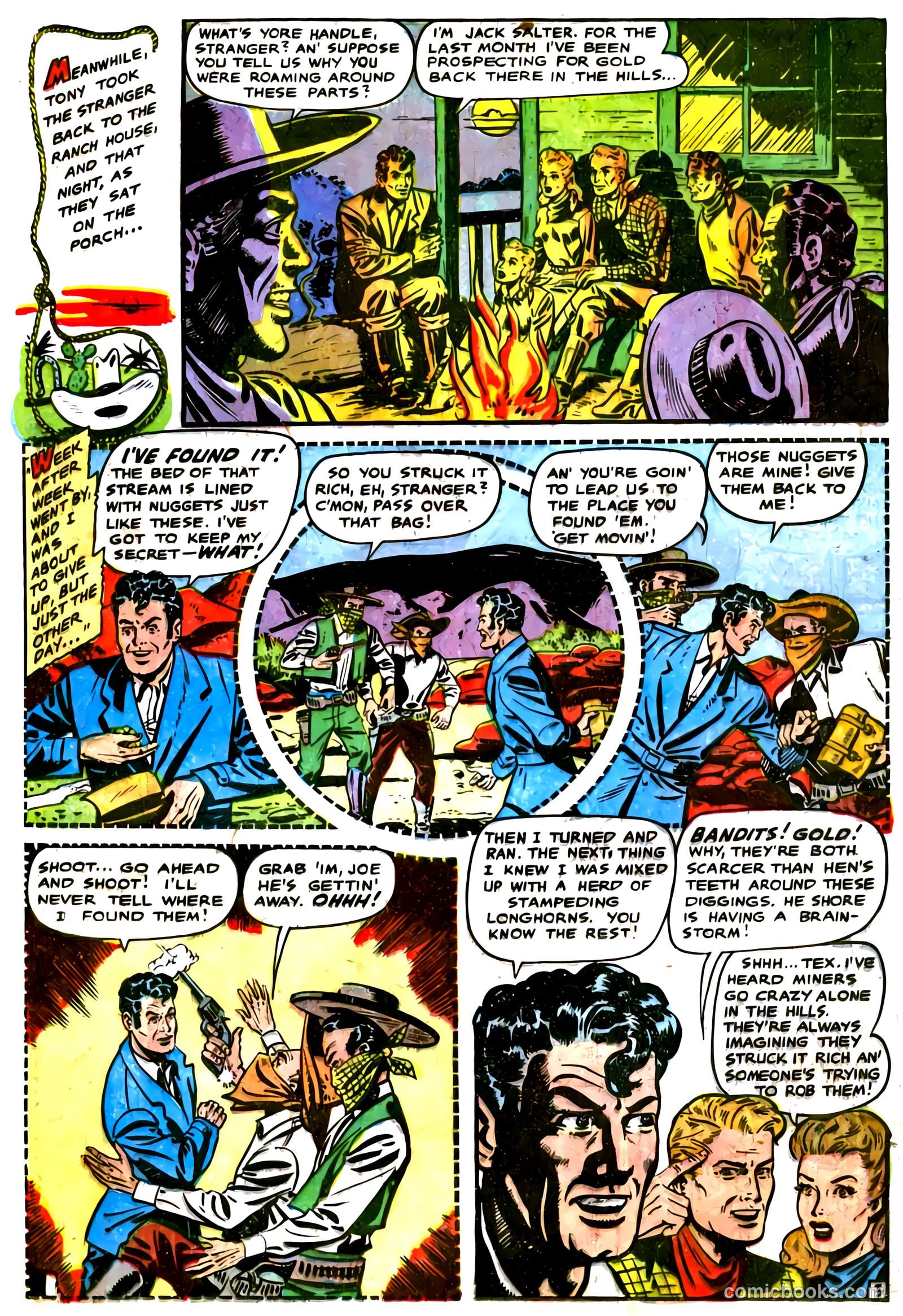 Cowgirl Romances #3 (1950) — page 34 of 51