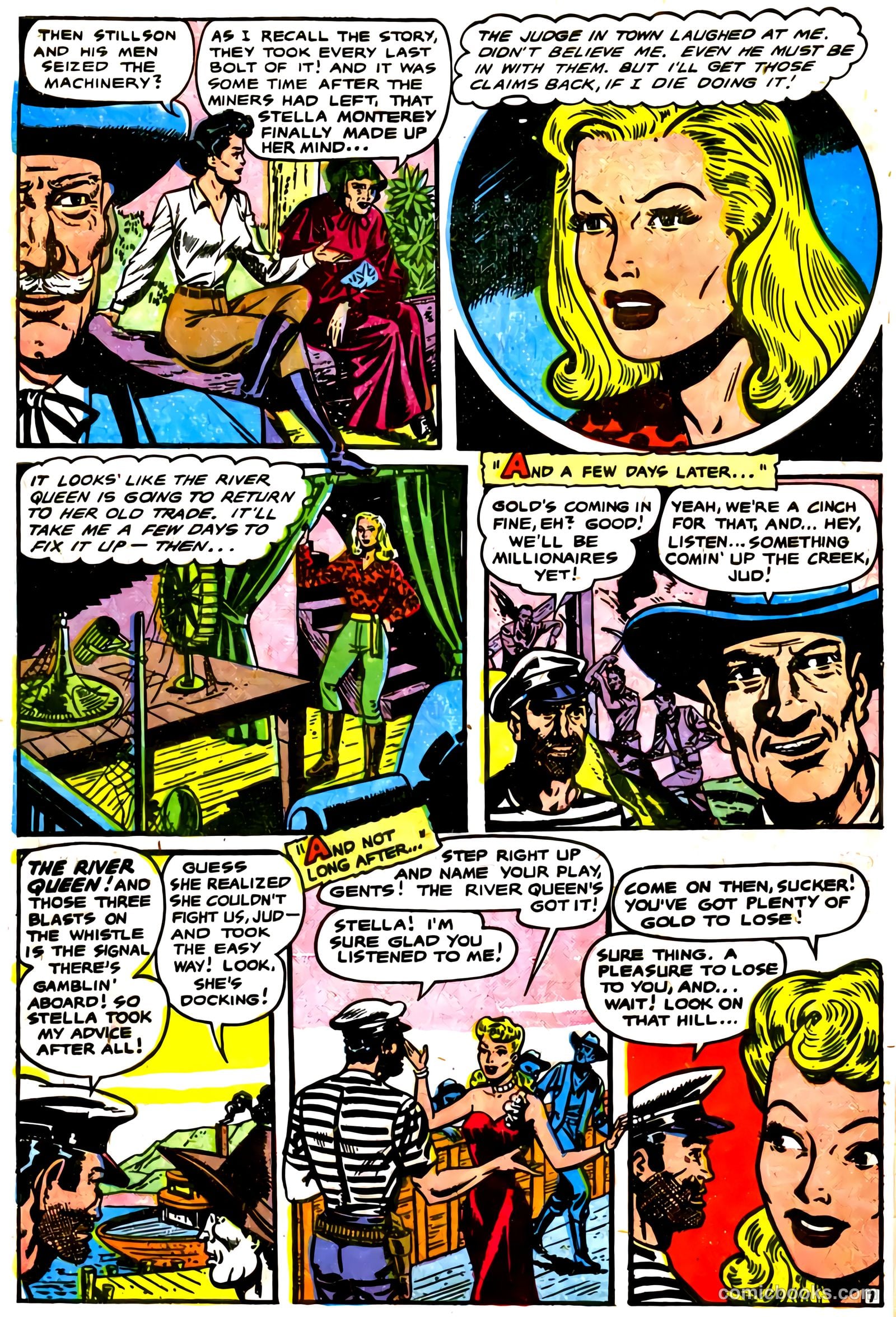 Cowgirl Romances #3 (1950) — page 45 of 51
