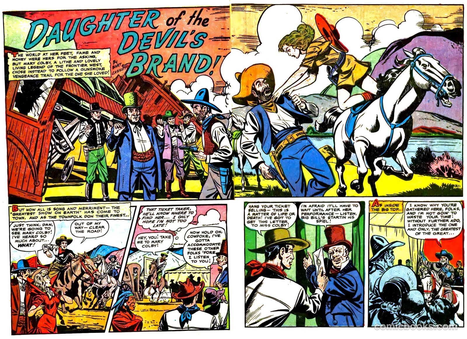 Cowgirl Romances #3 (1950) — page 10 of 51