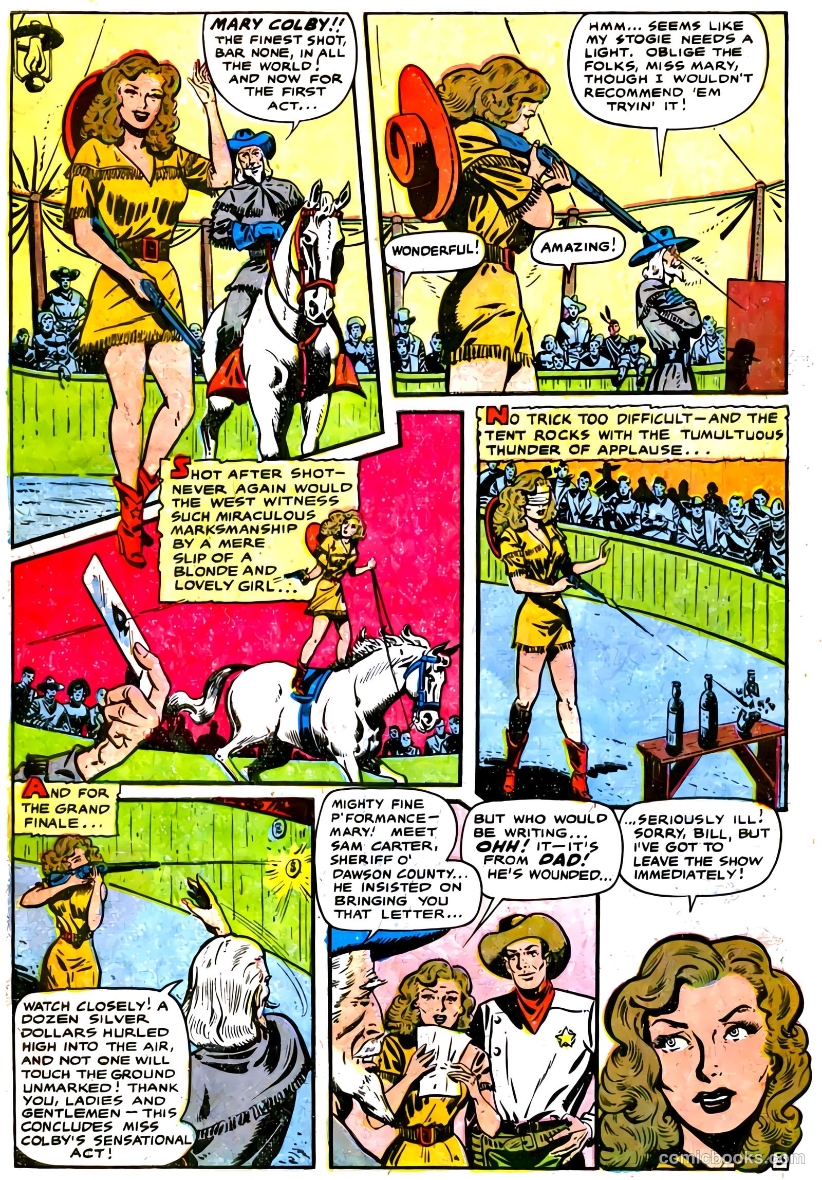 Cowgirl Romances #3 (1950) — page 11 of 51