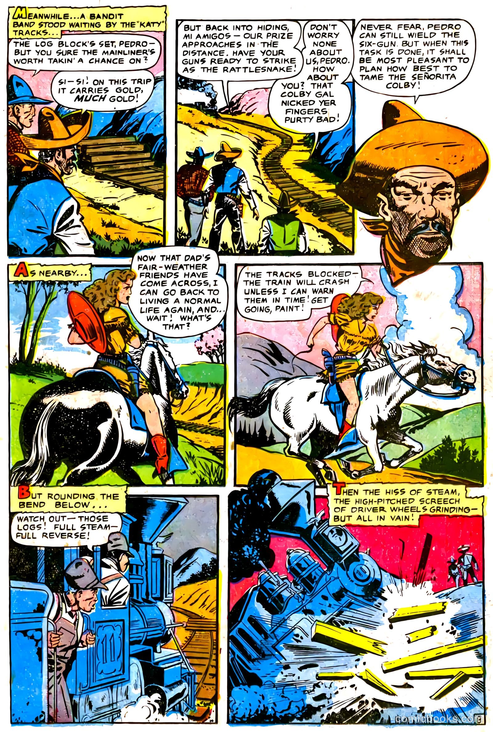 Cowgirl Romances #3 (1950) — page 16 of 51