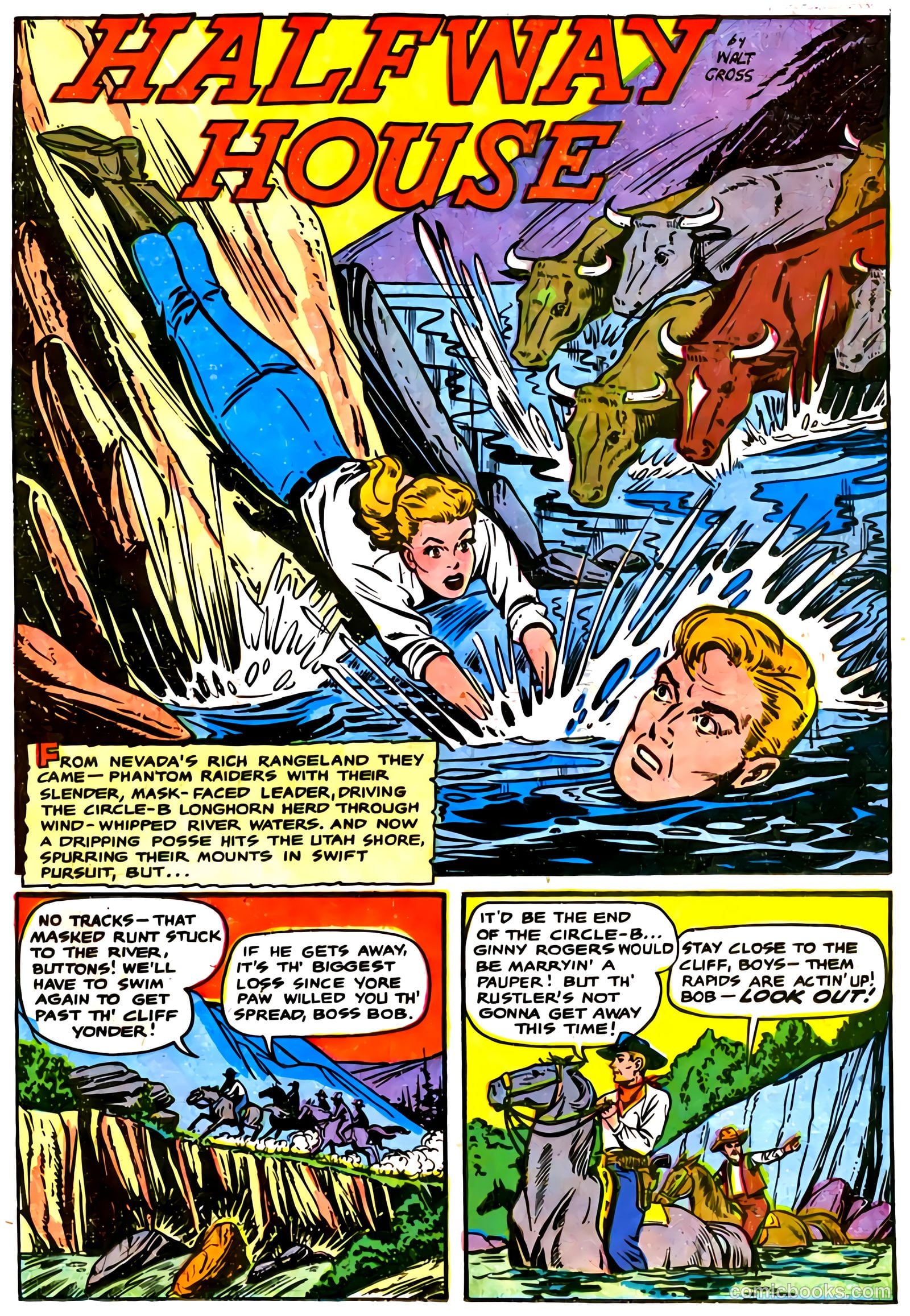 Cowgirl Romances #3 (1950) — page 22 of 51