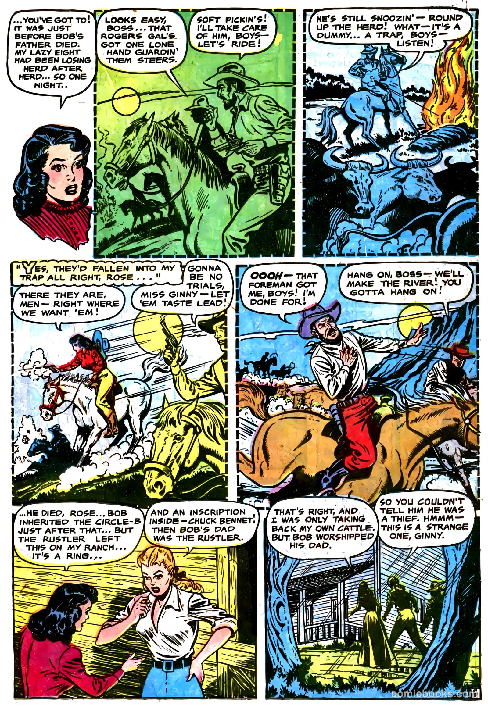 Cowgirl Romances #3 (1950) — page 26 of 51