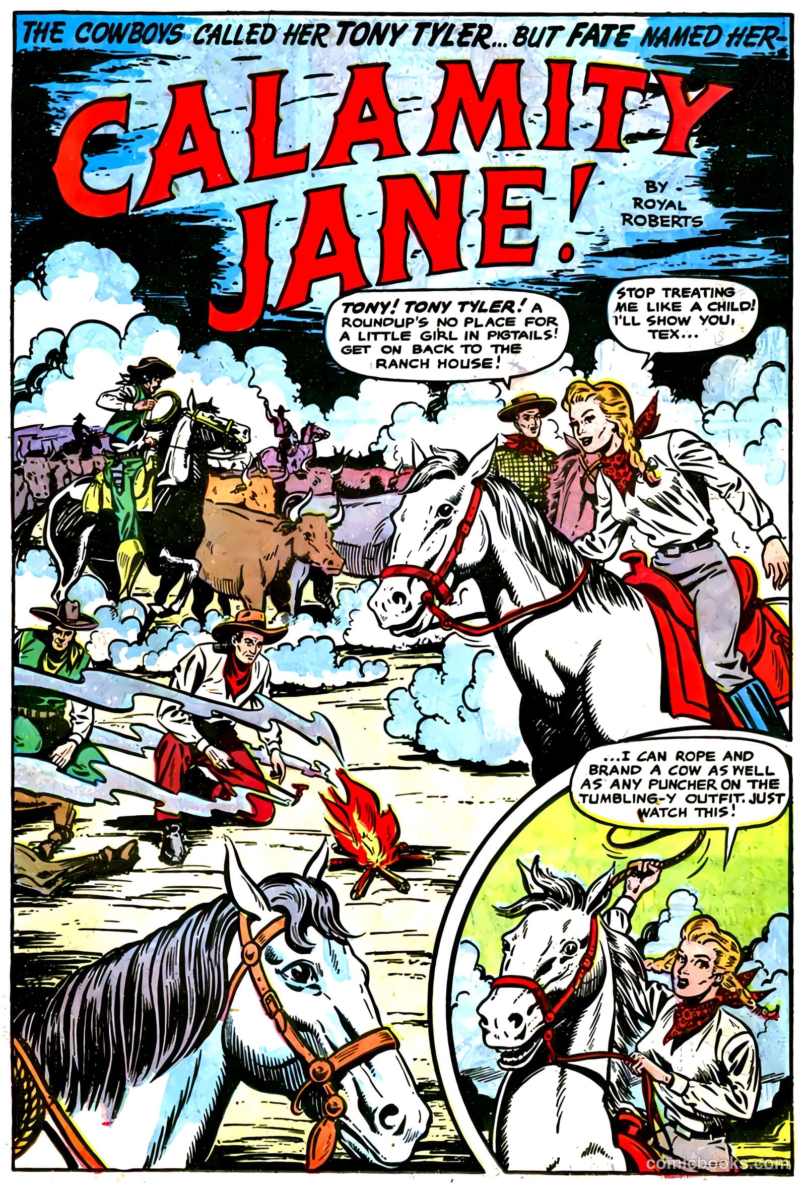 Cowgirl Romances #3 (1950) — page 32 of 51