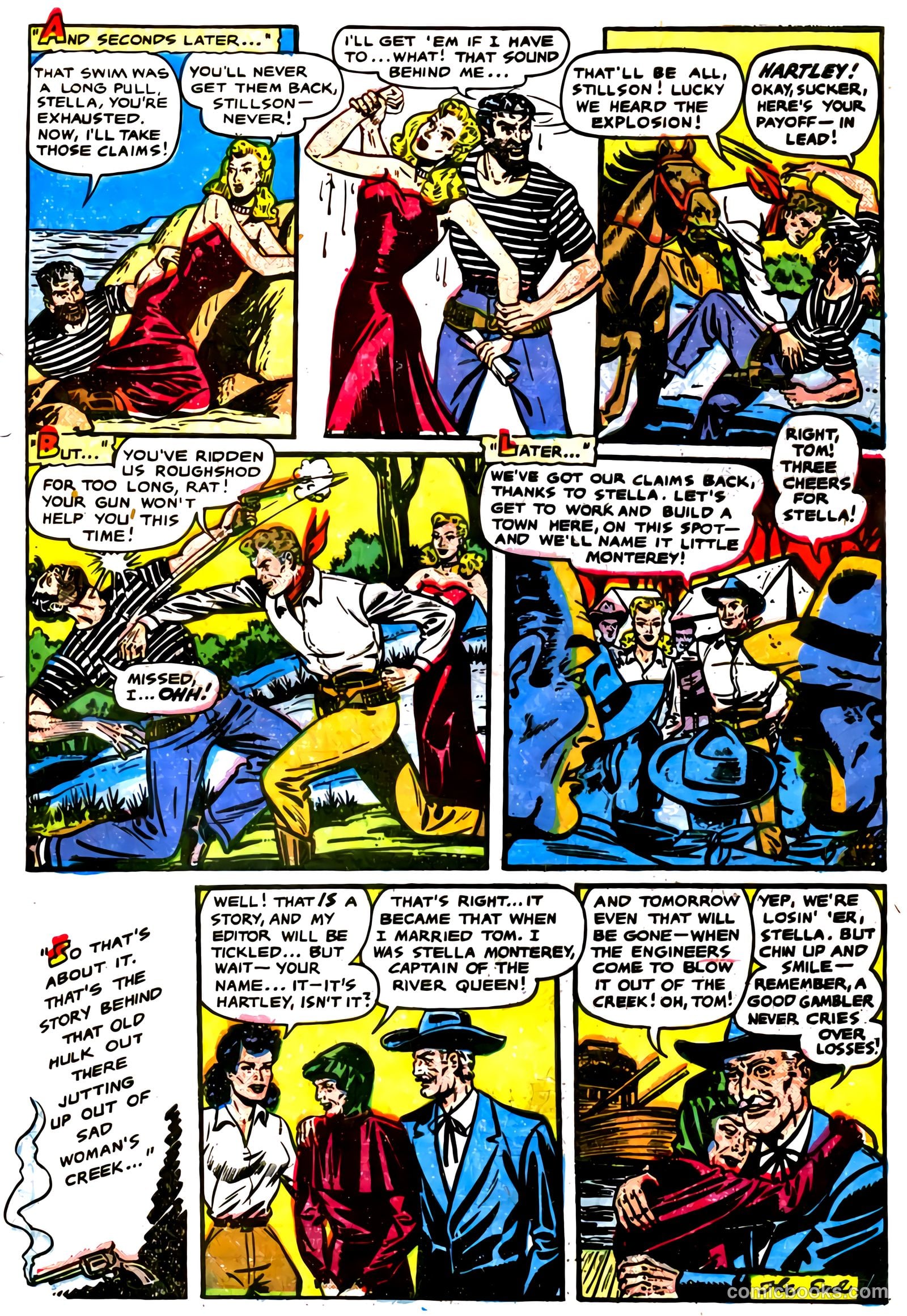 Cowgirl Romances #3 (1950) — page 48 of 51
